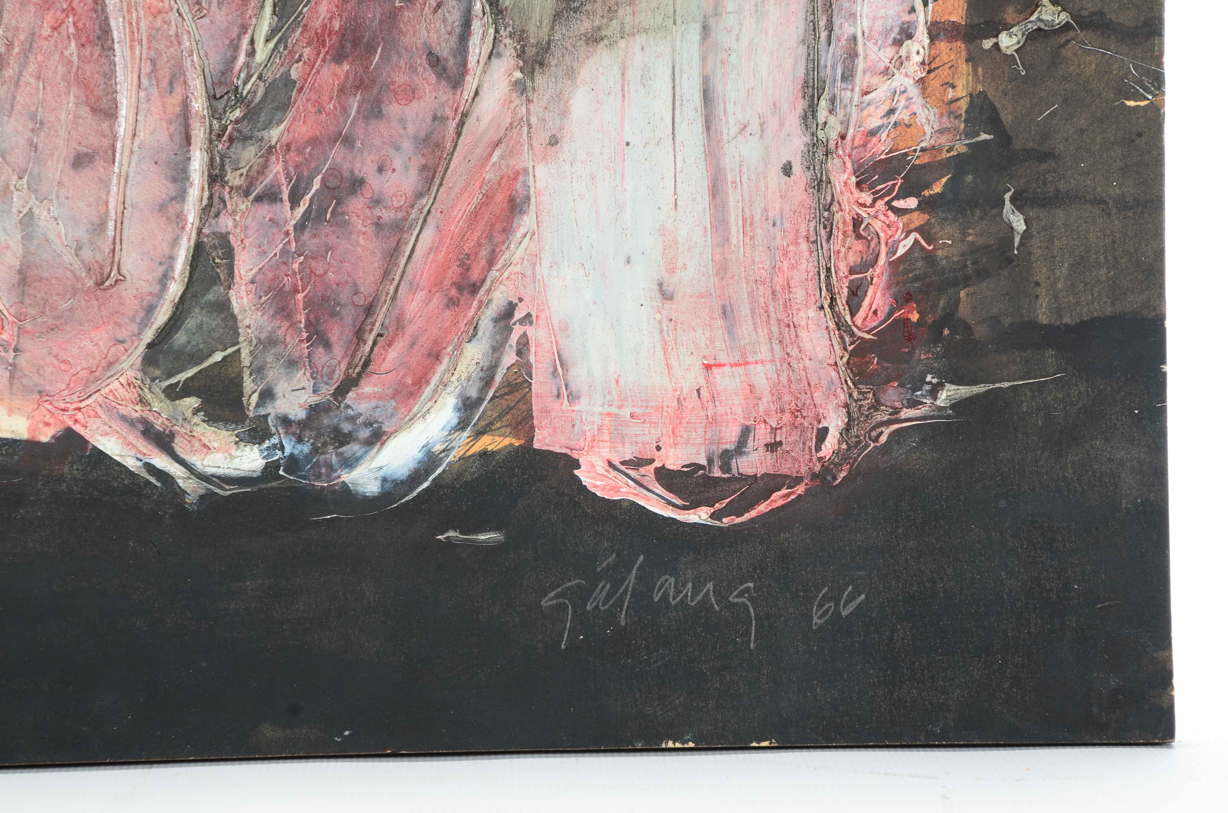 Mars Marciano Galang Original Oil Painting on Panel