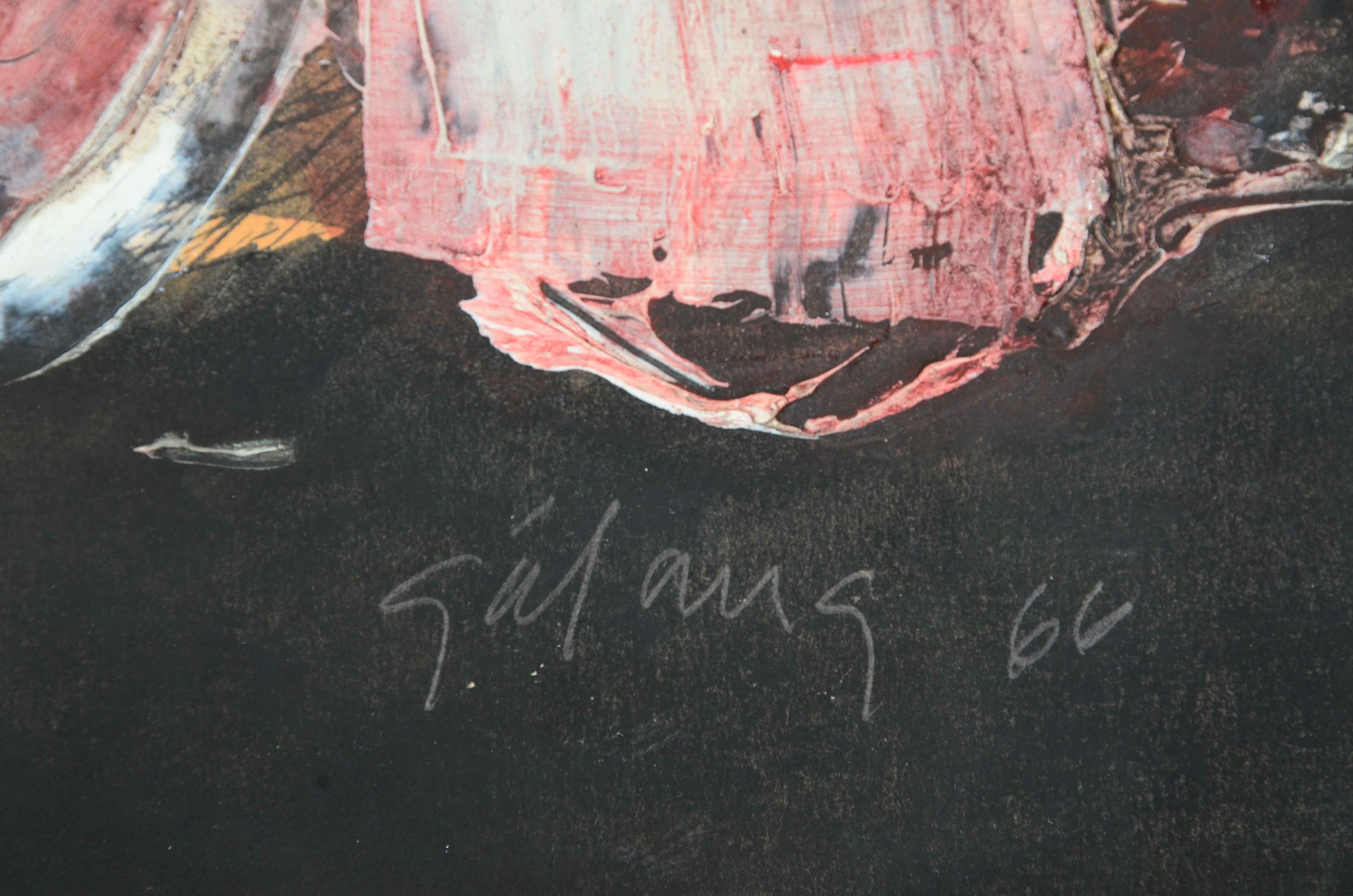 Mars Marciano Galang Original Oil Painting on Panel