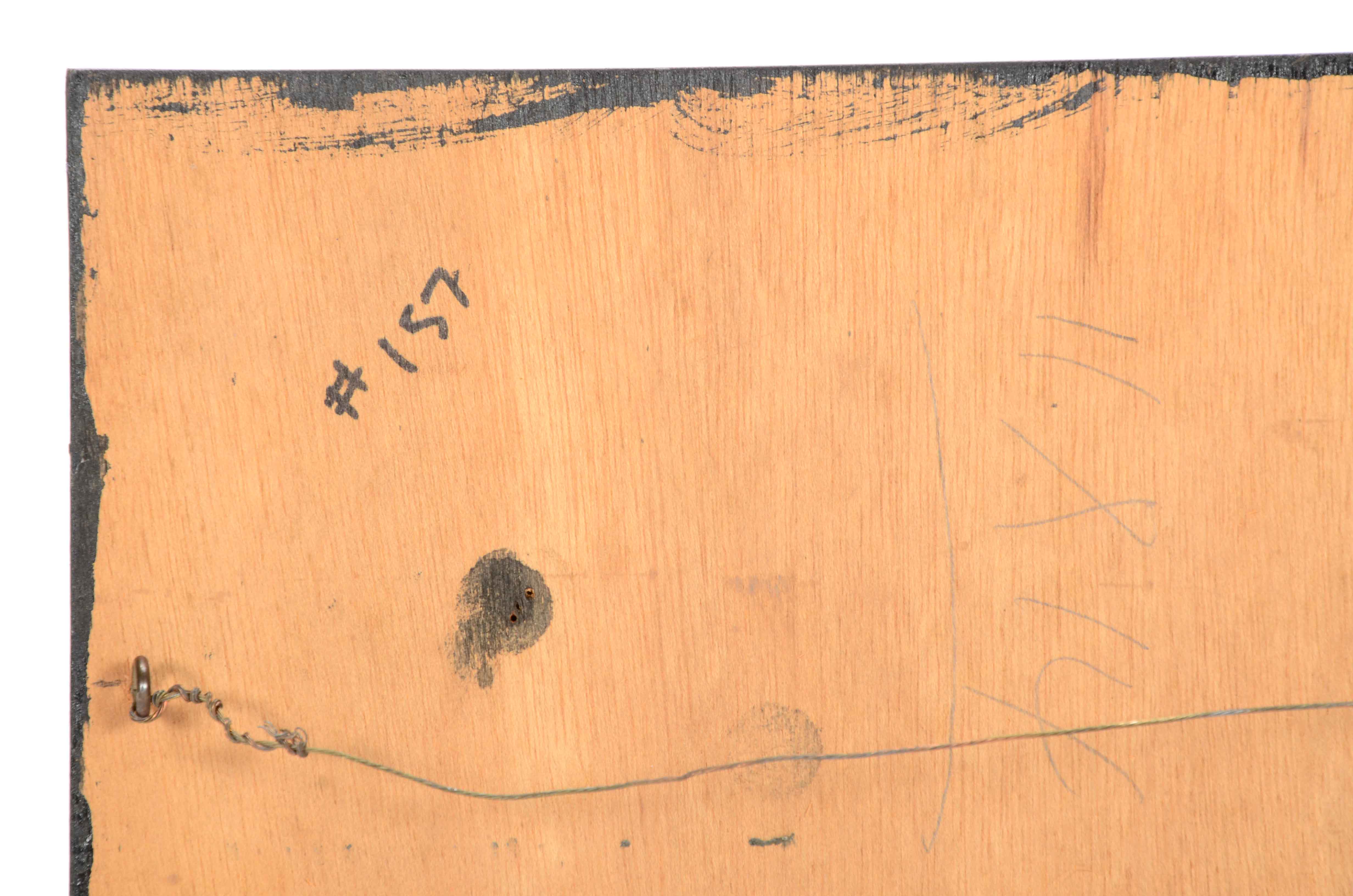 Mars Marciano Galang Original Oil Painting on Panel