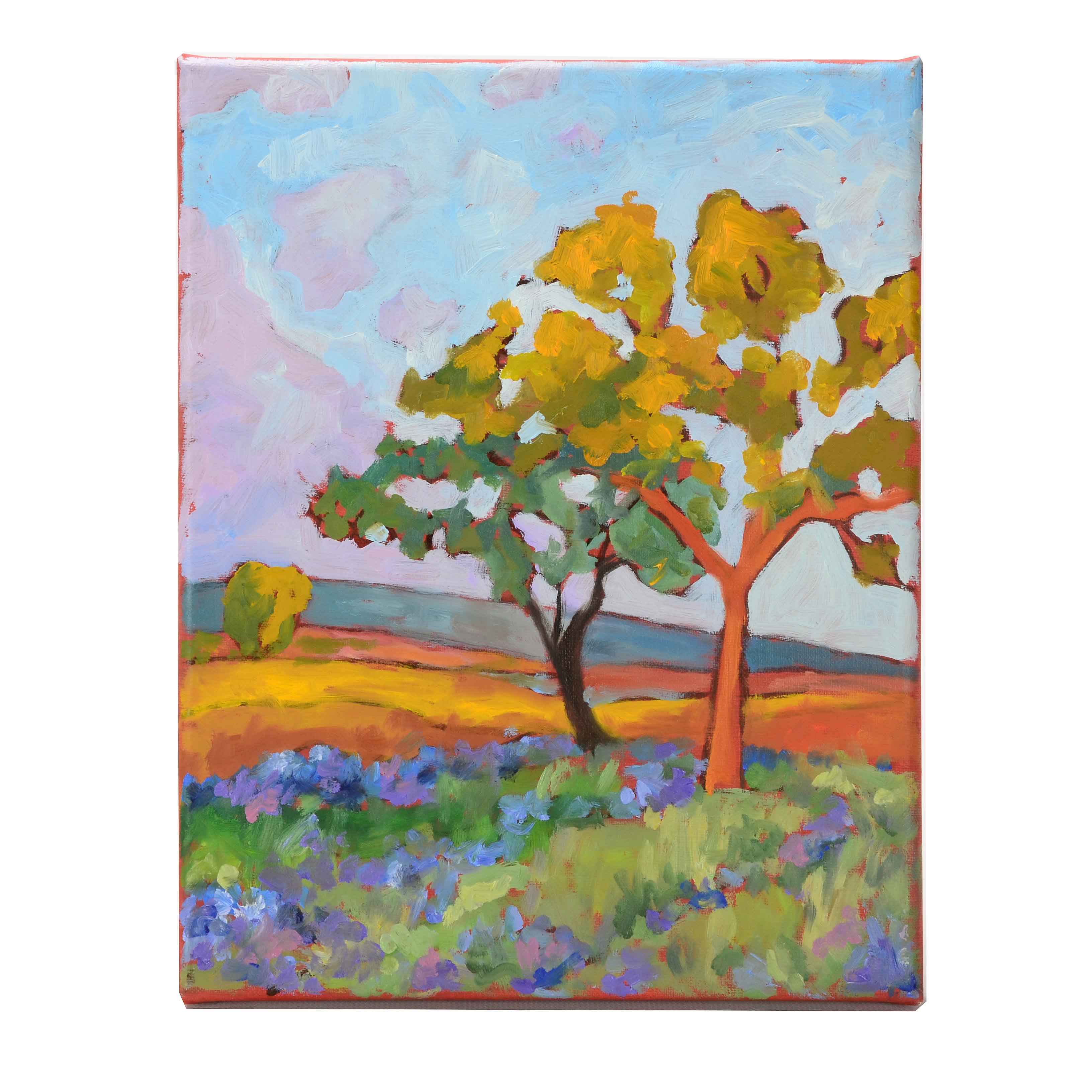 Original Oil Painting on Linen of a Landscape