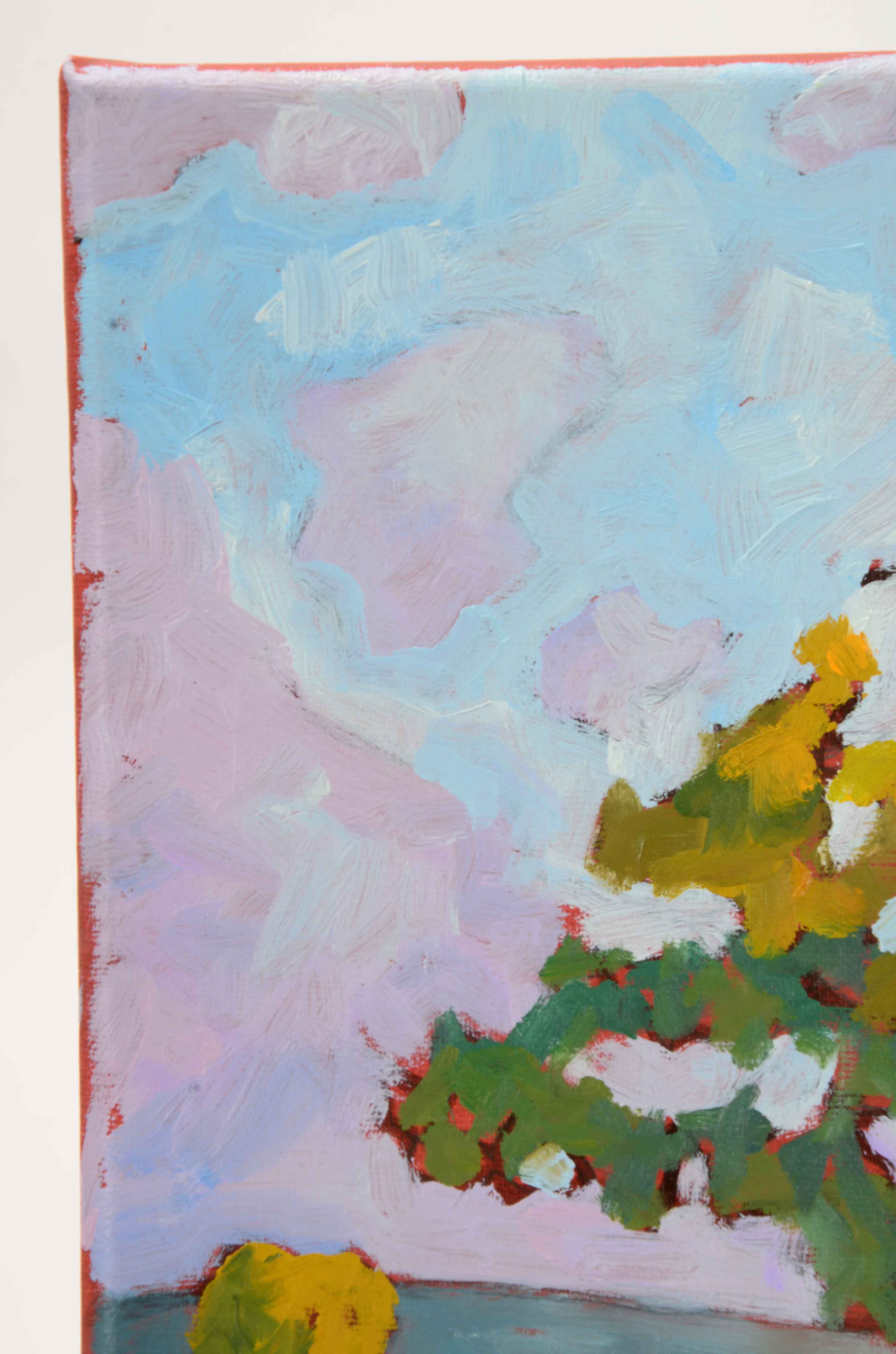 Original Oil Painting on Linen of a Landscape