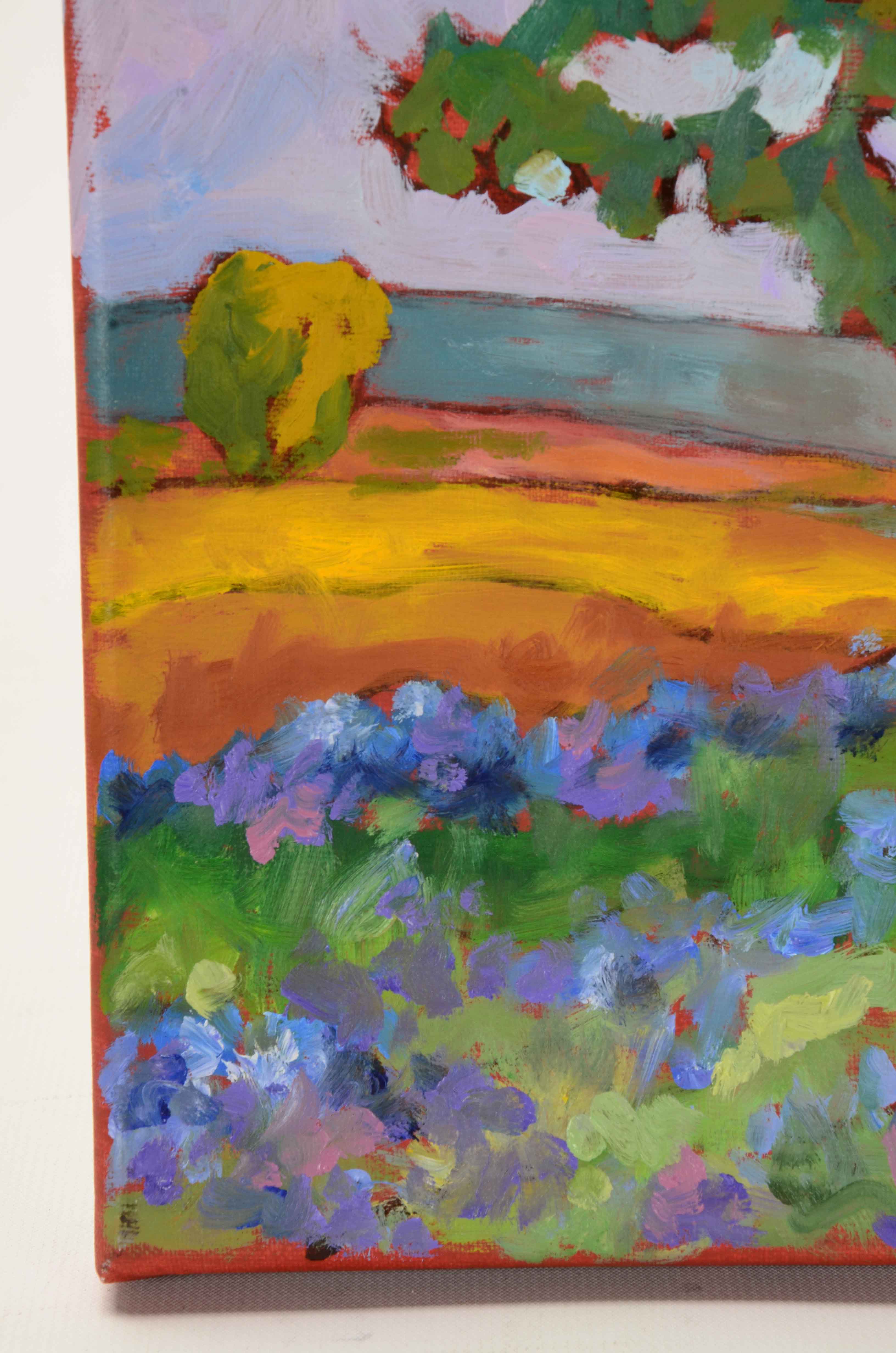 Original Oil Painting on Linen of a Landscape