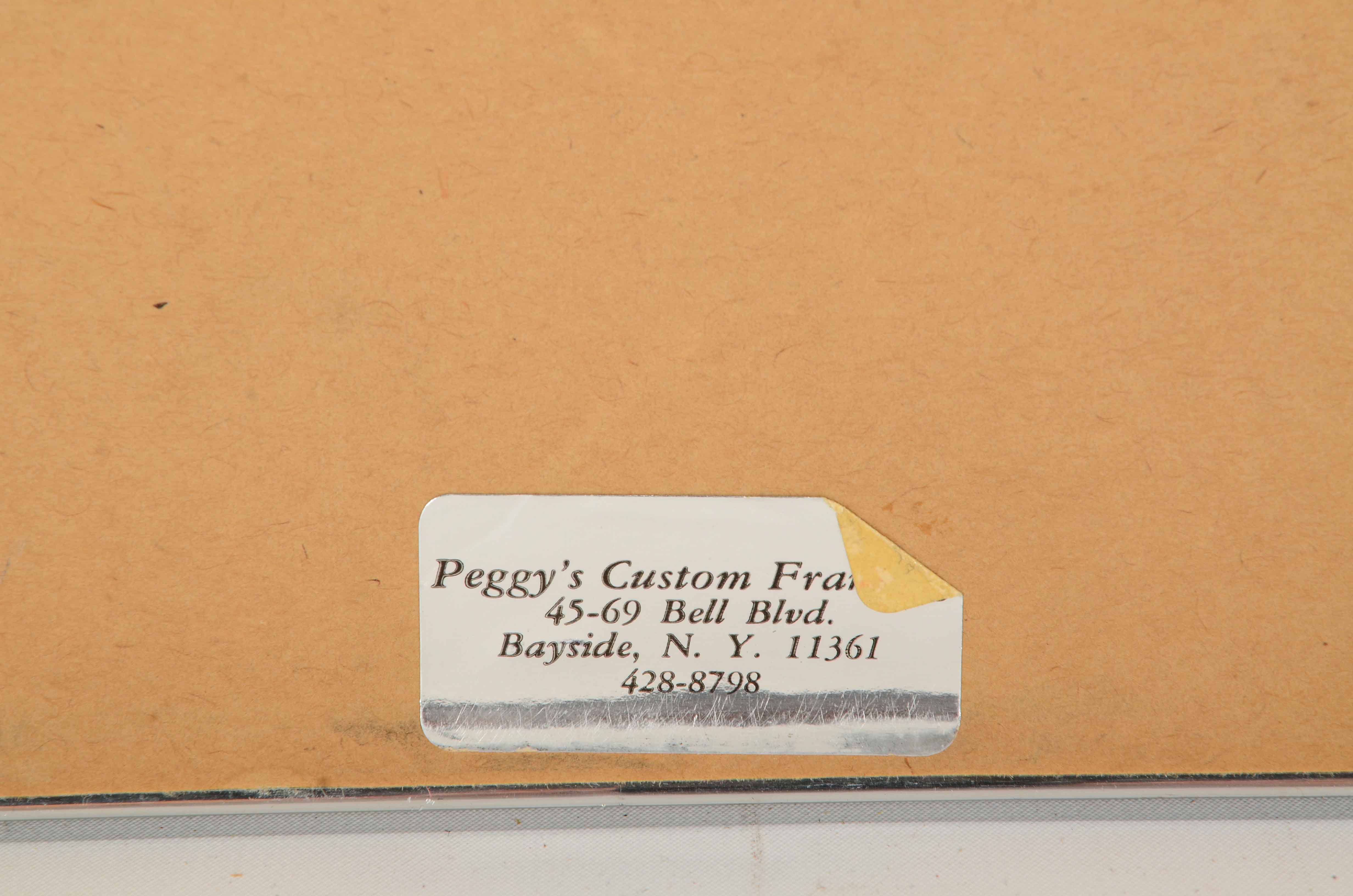 V. Addams Original Signed Lithograph