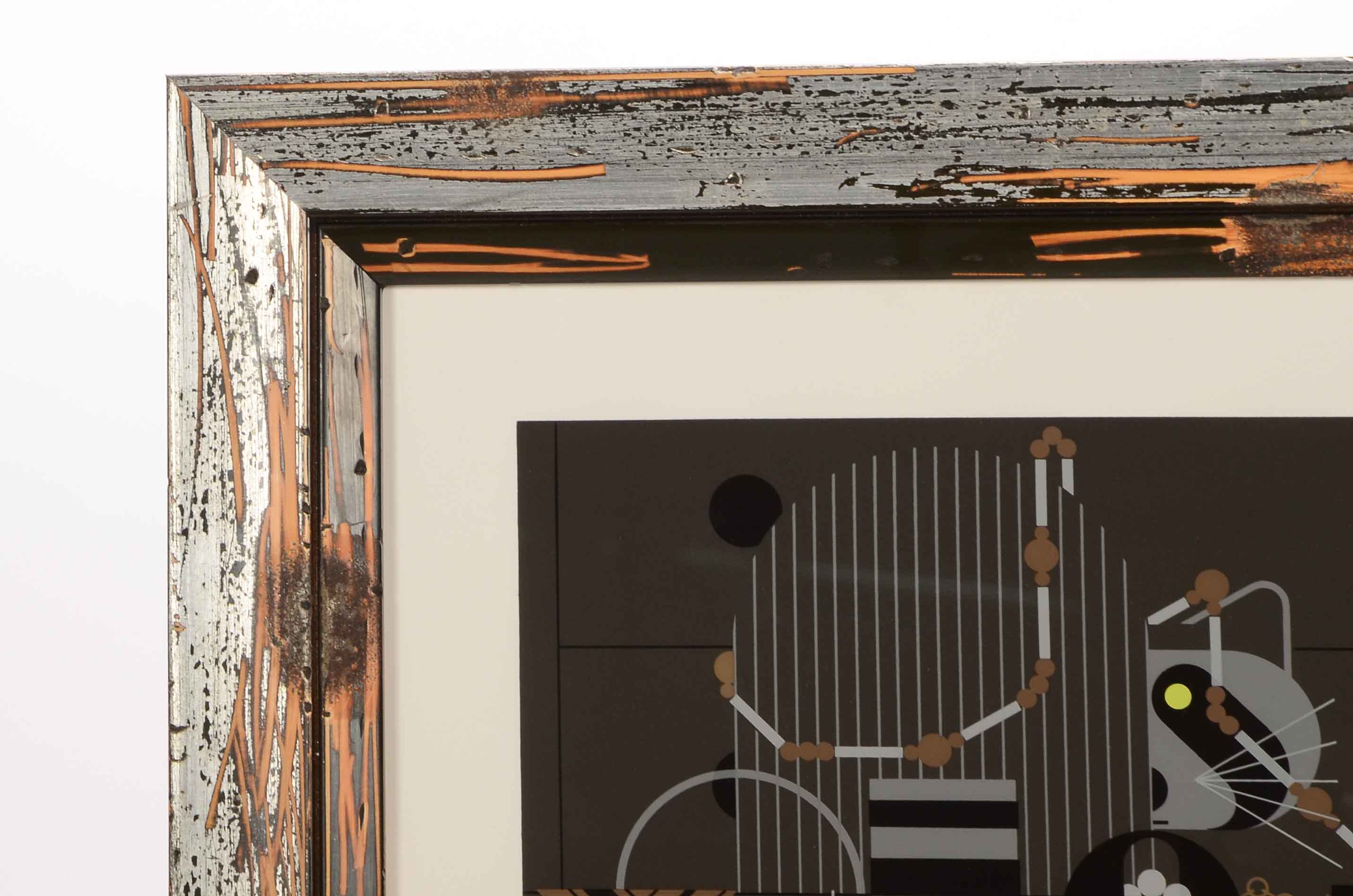 Charley Harper Limited Edition Serigraph "Racc An' Ruin"