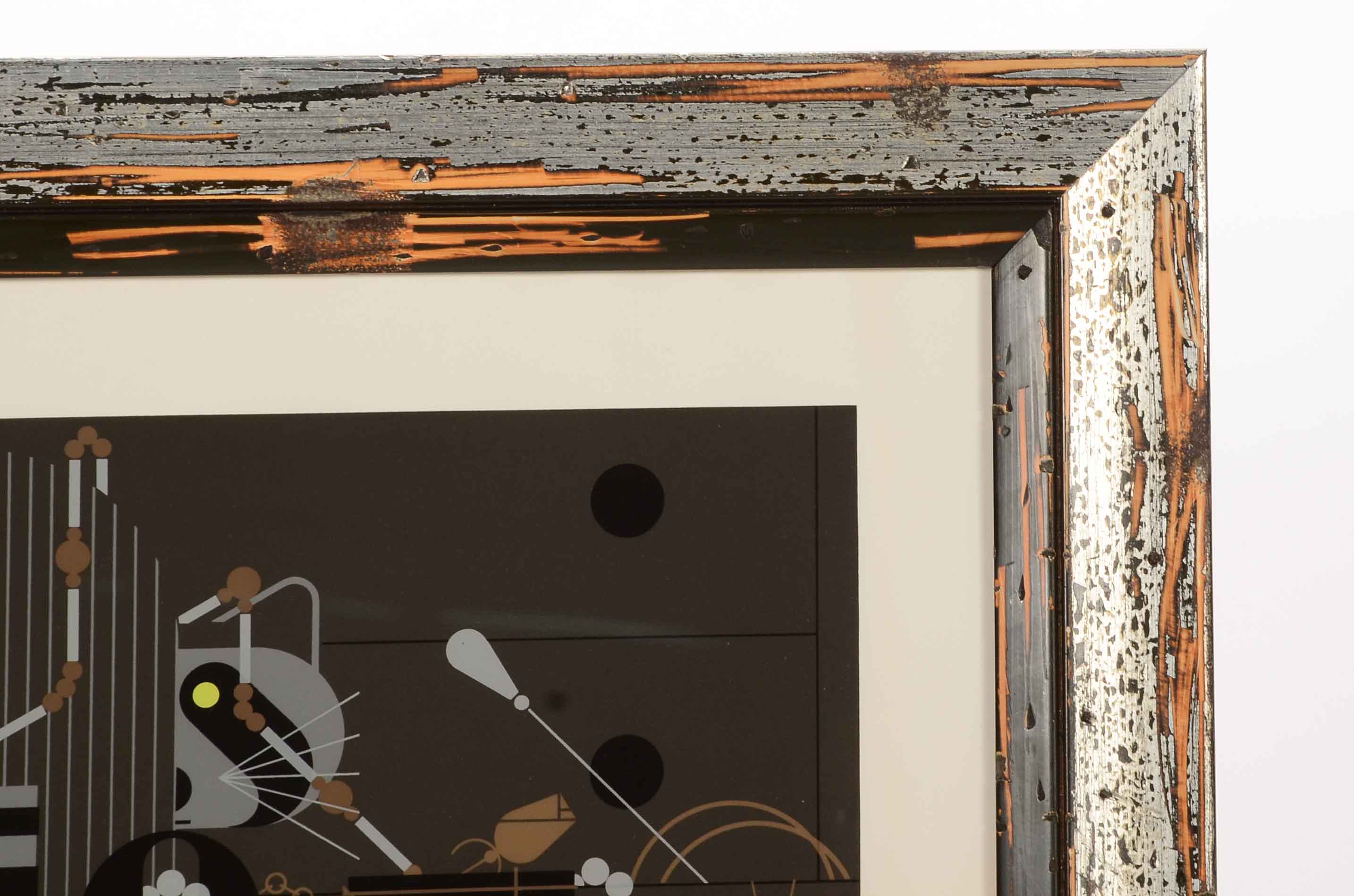 Charley Harper Limited Edition Serigraph "Racc An' Ruin"