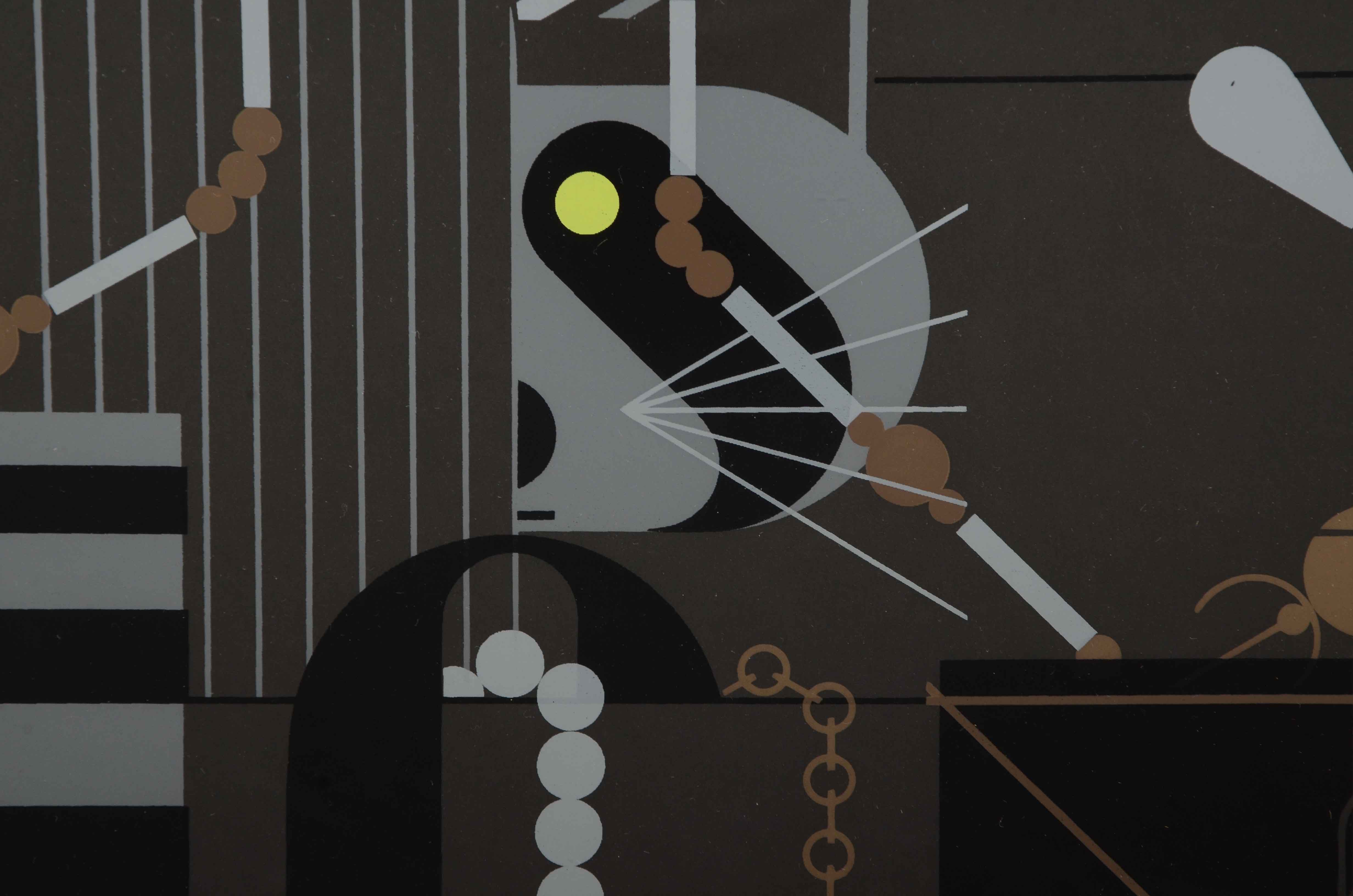Charley Harper Limited Edition Serigraph "Racc An' Ruin"