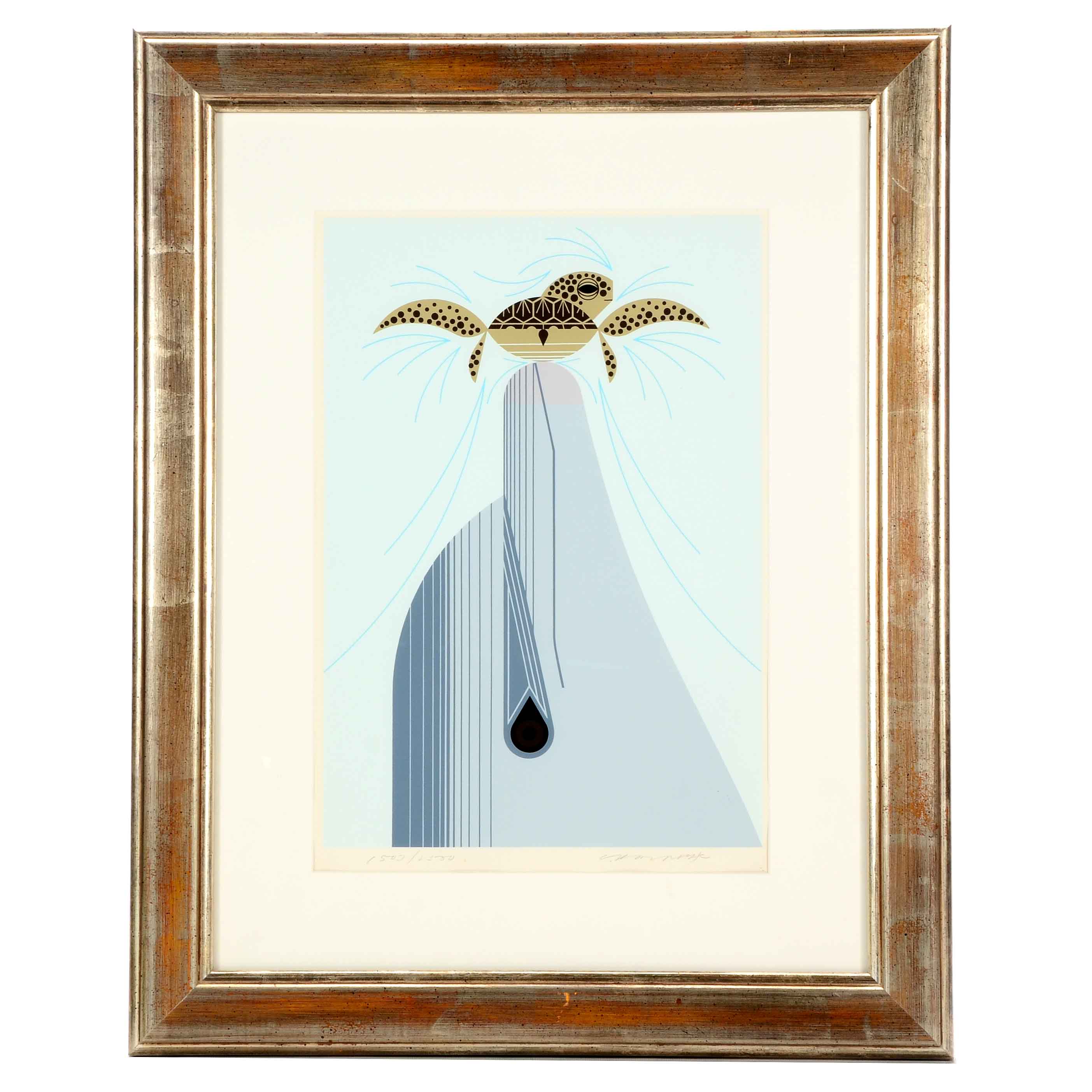 Charley Harper Limited Edition Serigraph "Dolfun"