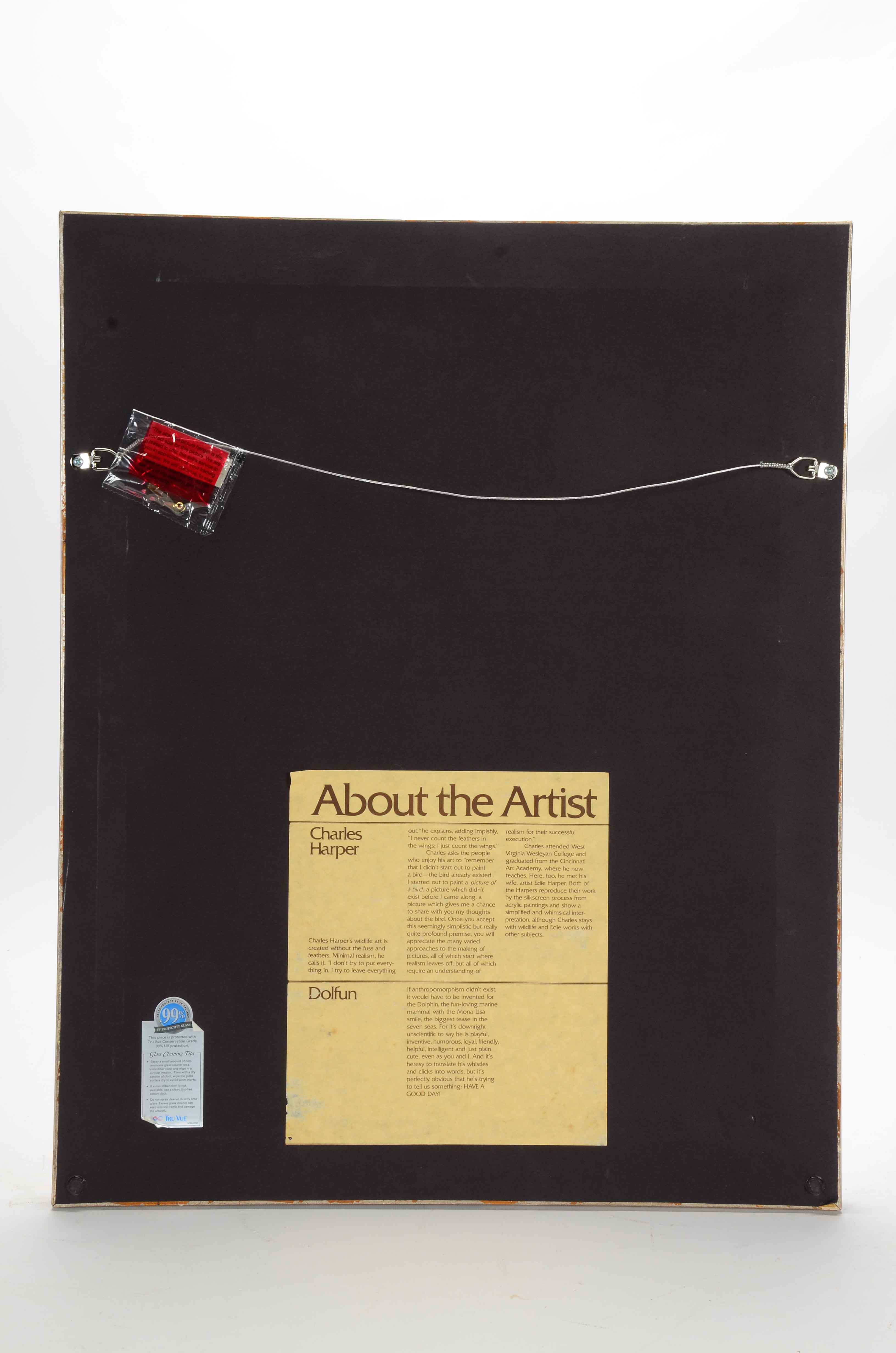 Charley Harper Limited Edition Serigraph "Dolfun"