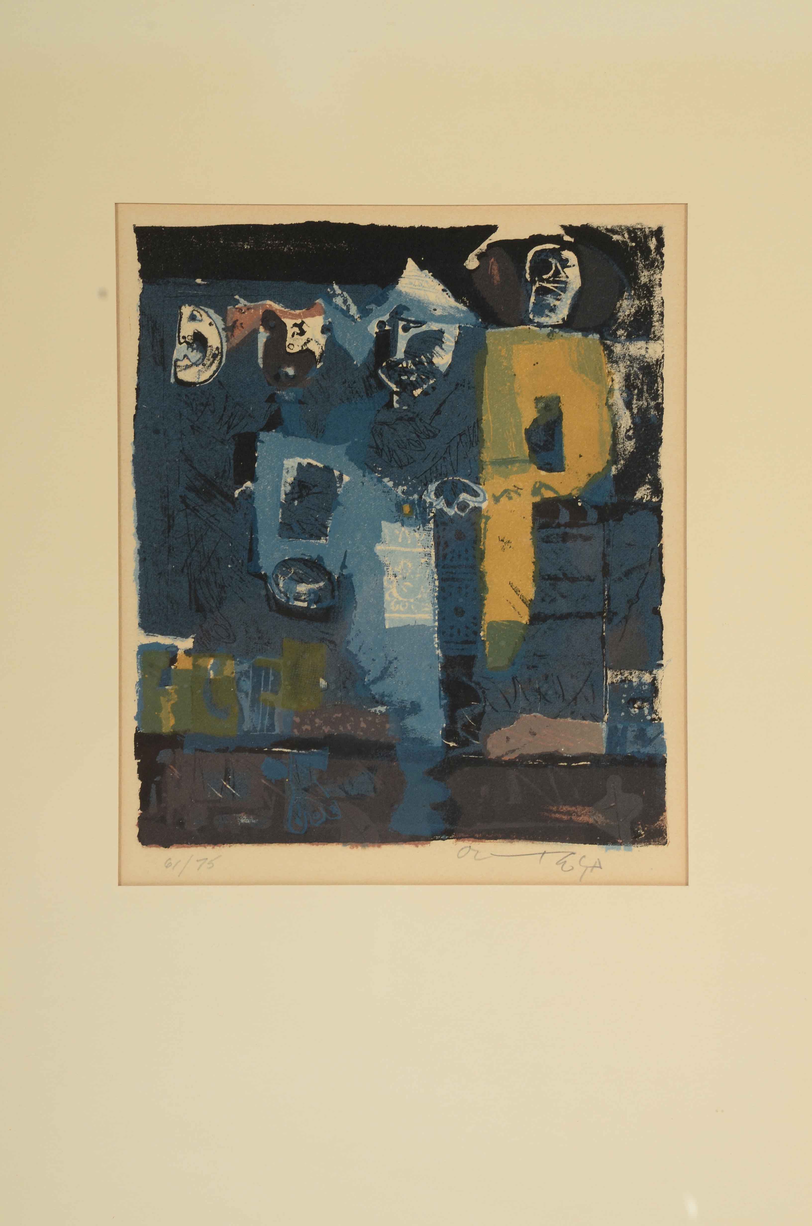 Jose Ortega Signed Limited Edition Lithograph