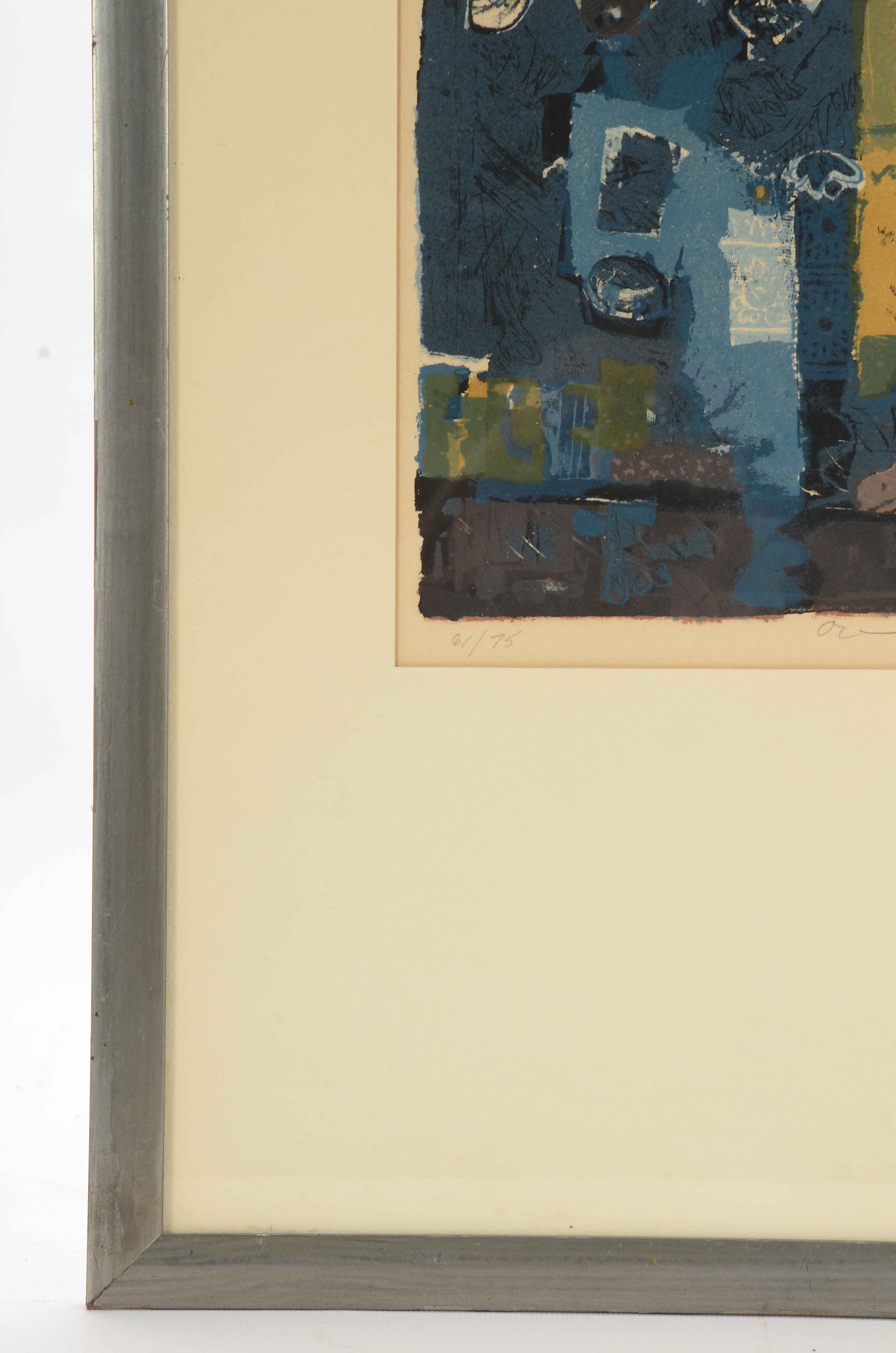 Jose Ortega Signed Limited Edition Lithograph