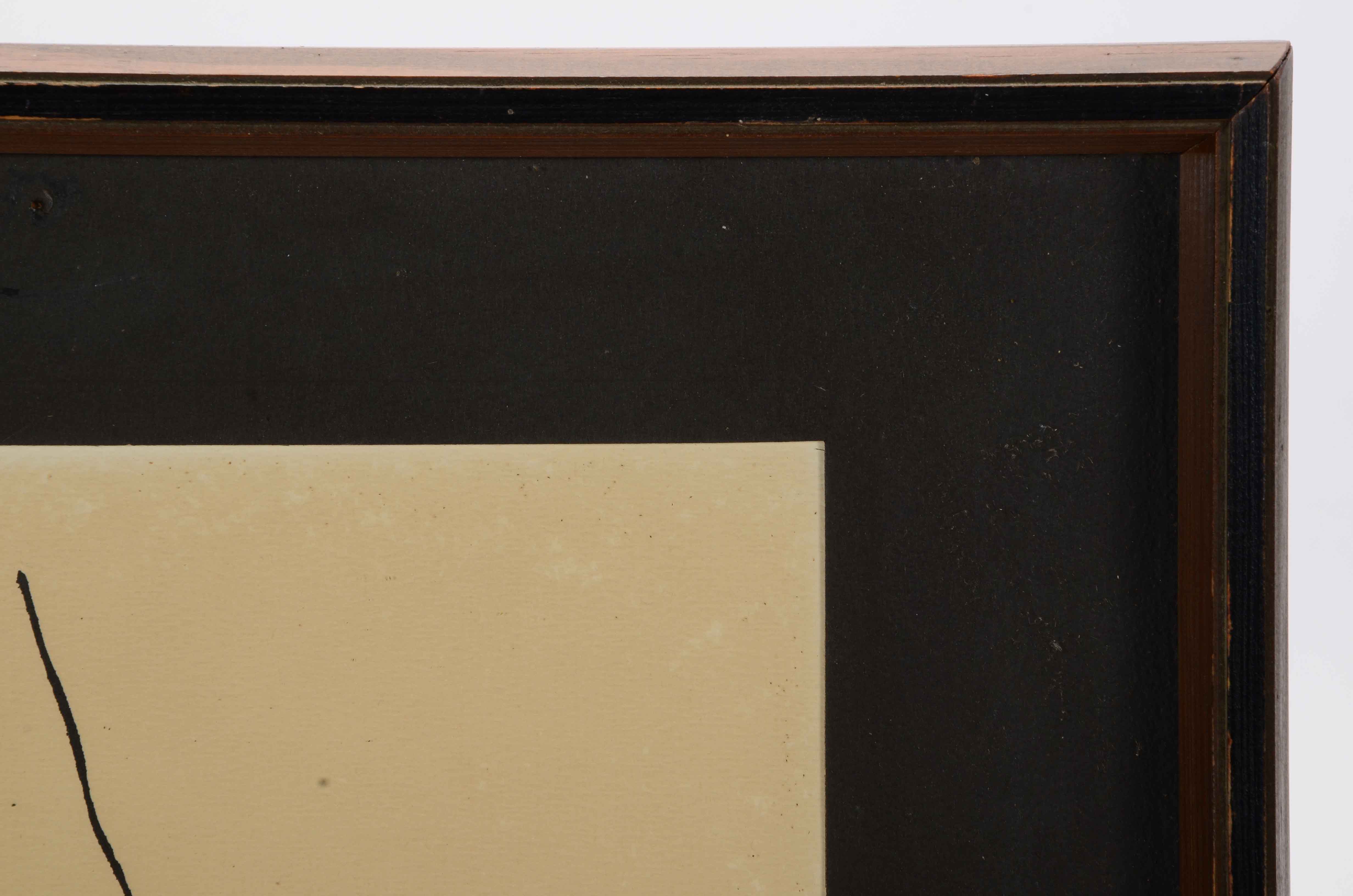 Lithograph after Pablo Picasso Sketch "Buttocks"