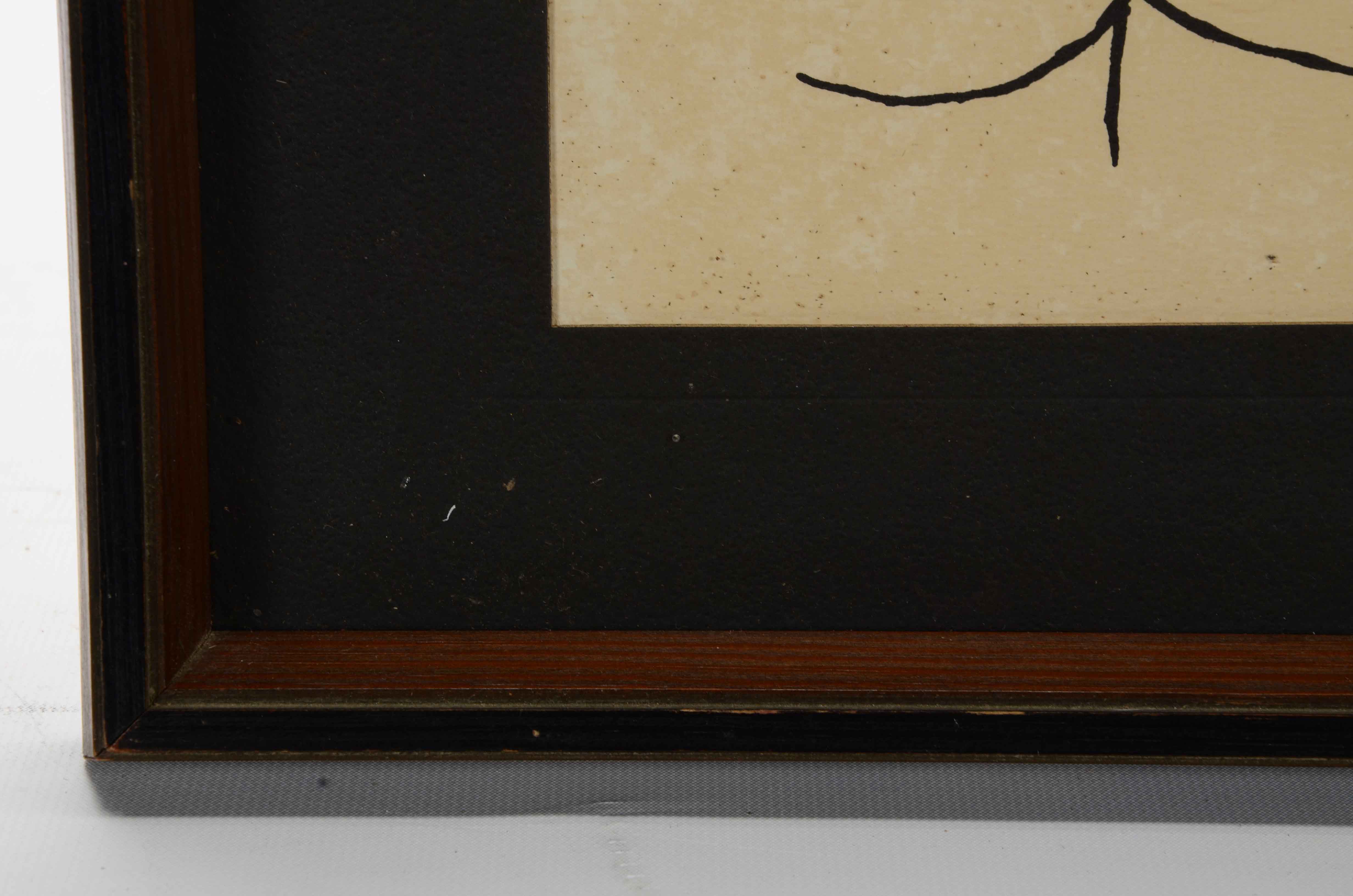 Lithograph after Pablo Picasso Sketch "Buttocks"