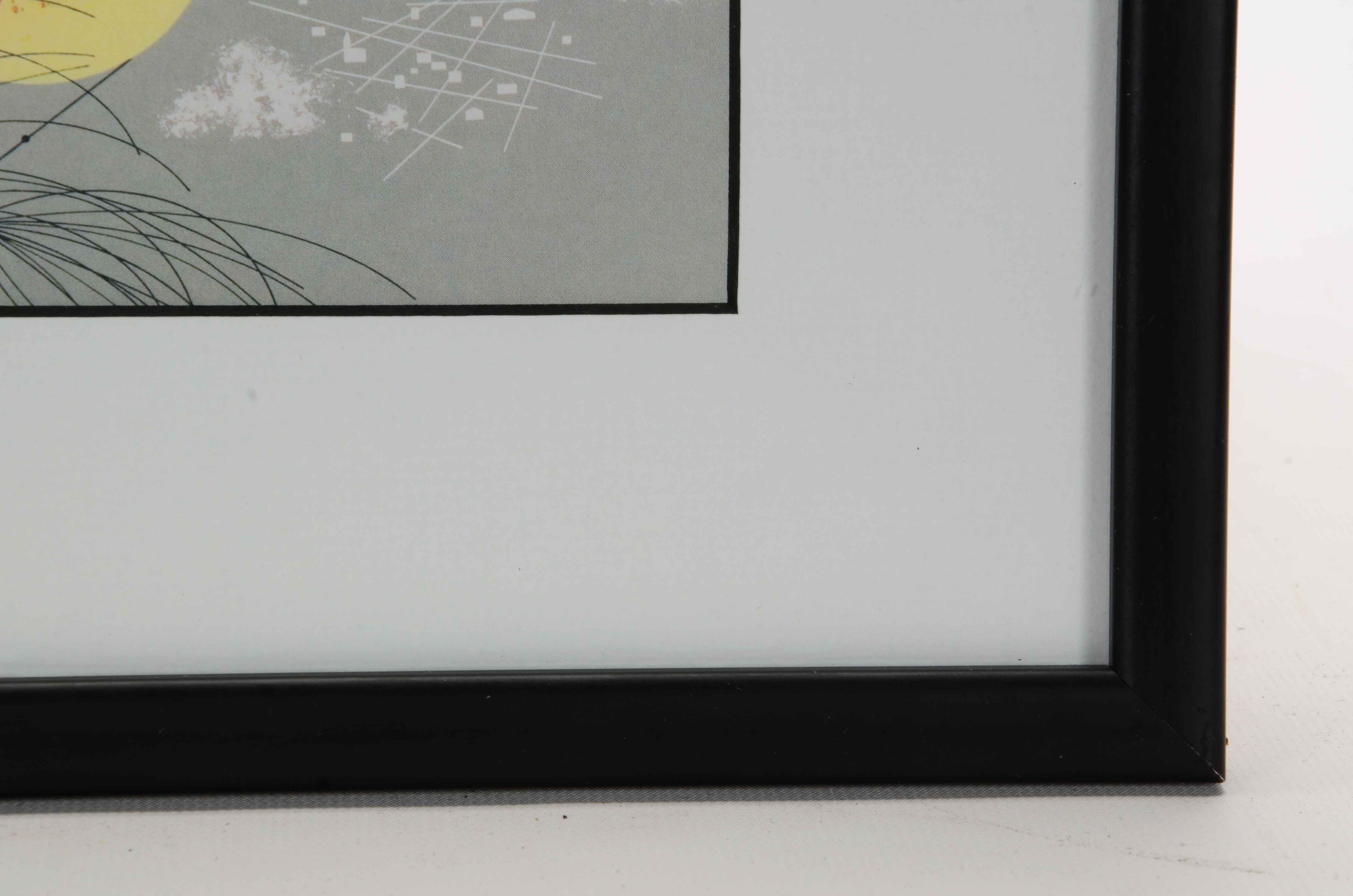 Offset Lithograph Print after Charley Harper "Western Tanager"