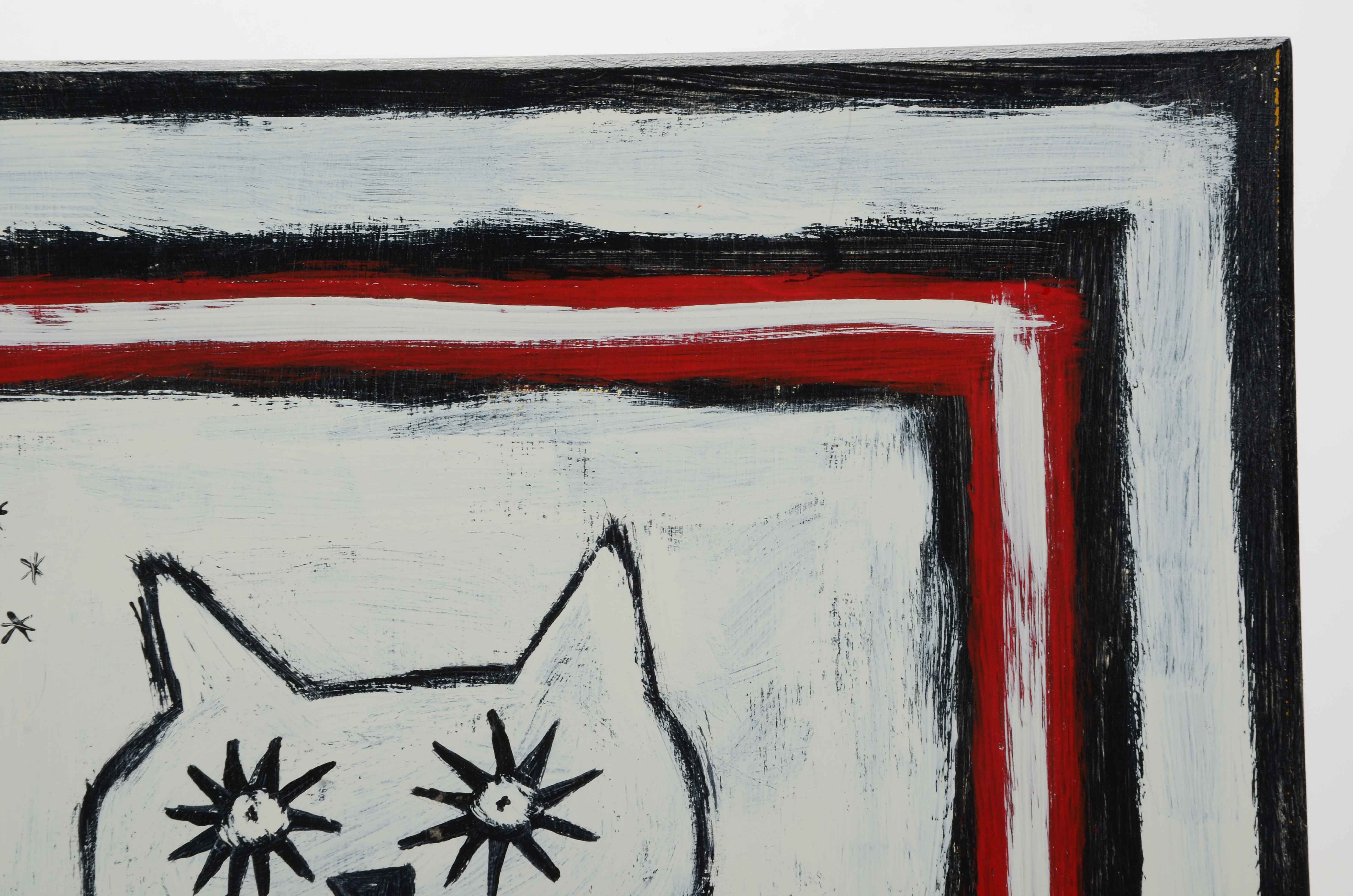 Sweet Tea Signed Original Acrylic Painting of an Owl