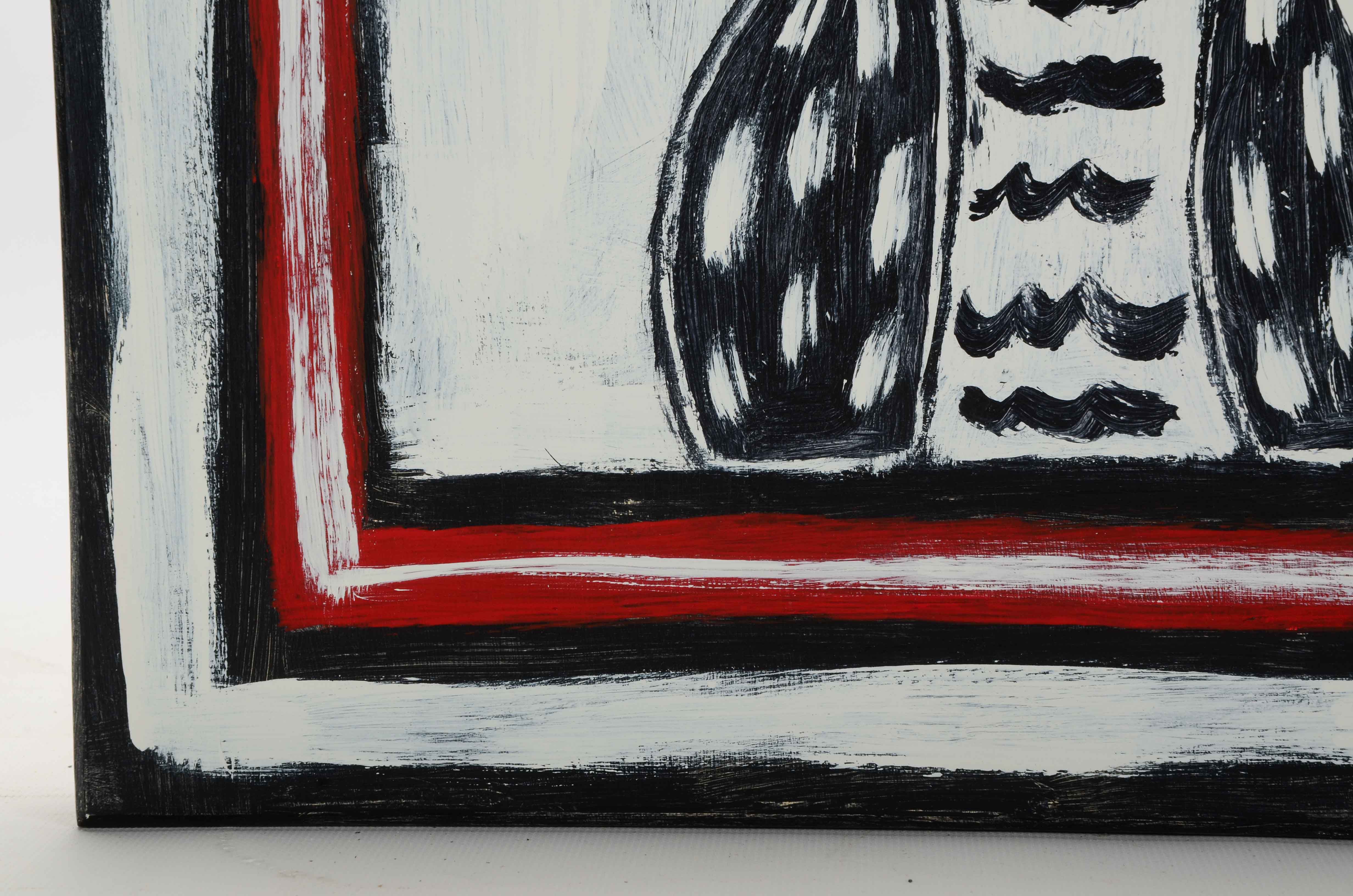 Sweet Tea Signed Original Acrylic Painting of an Owl