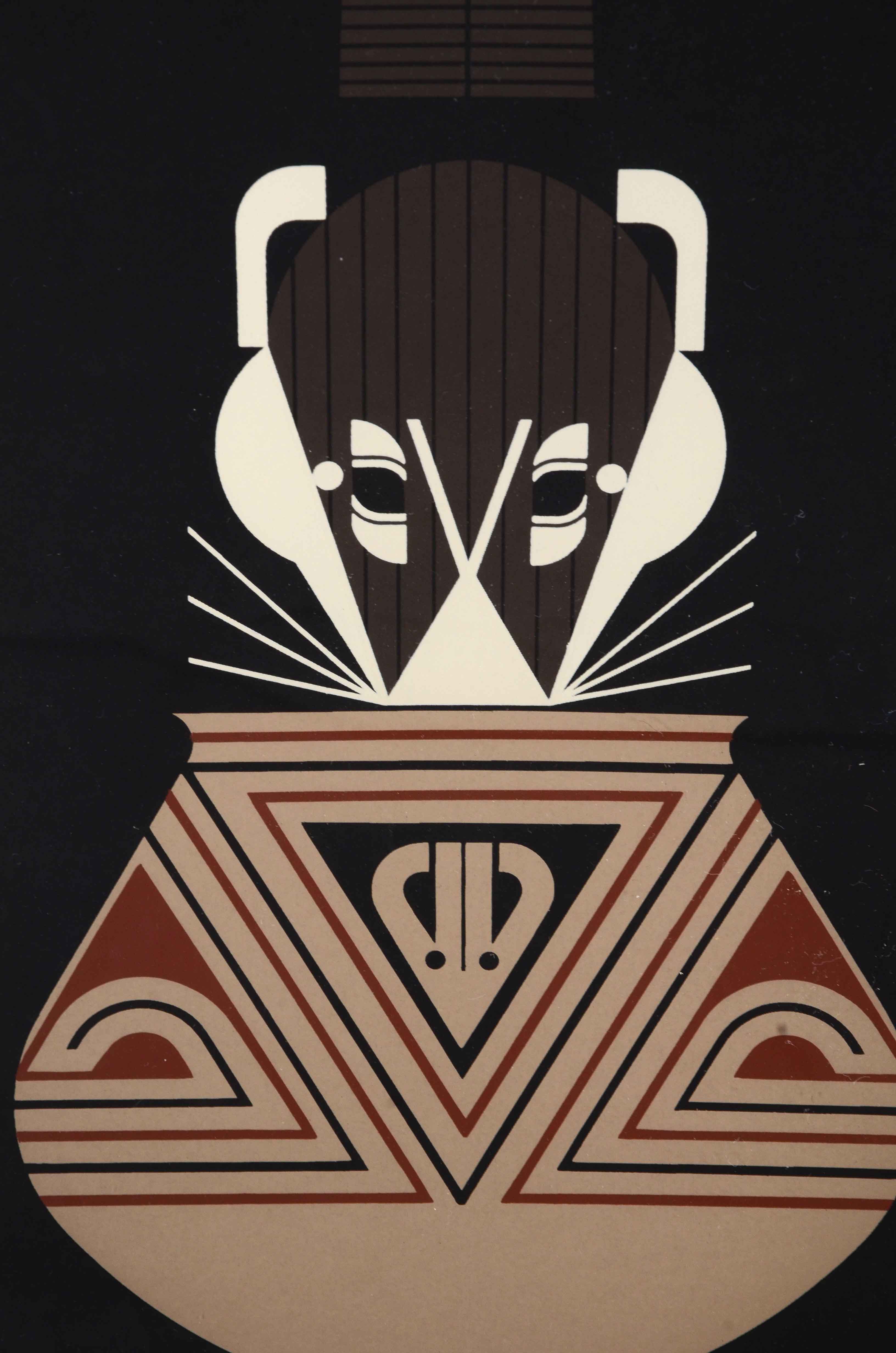 Charley Harper Limited Edition Serigraph "Potluck"