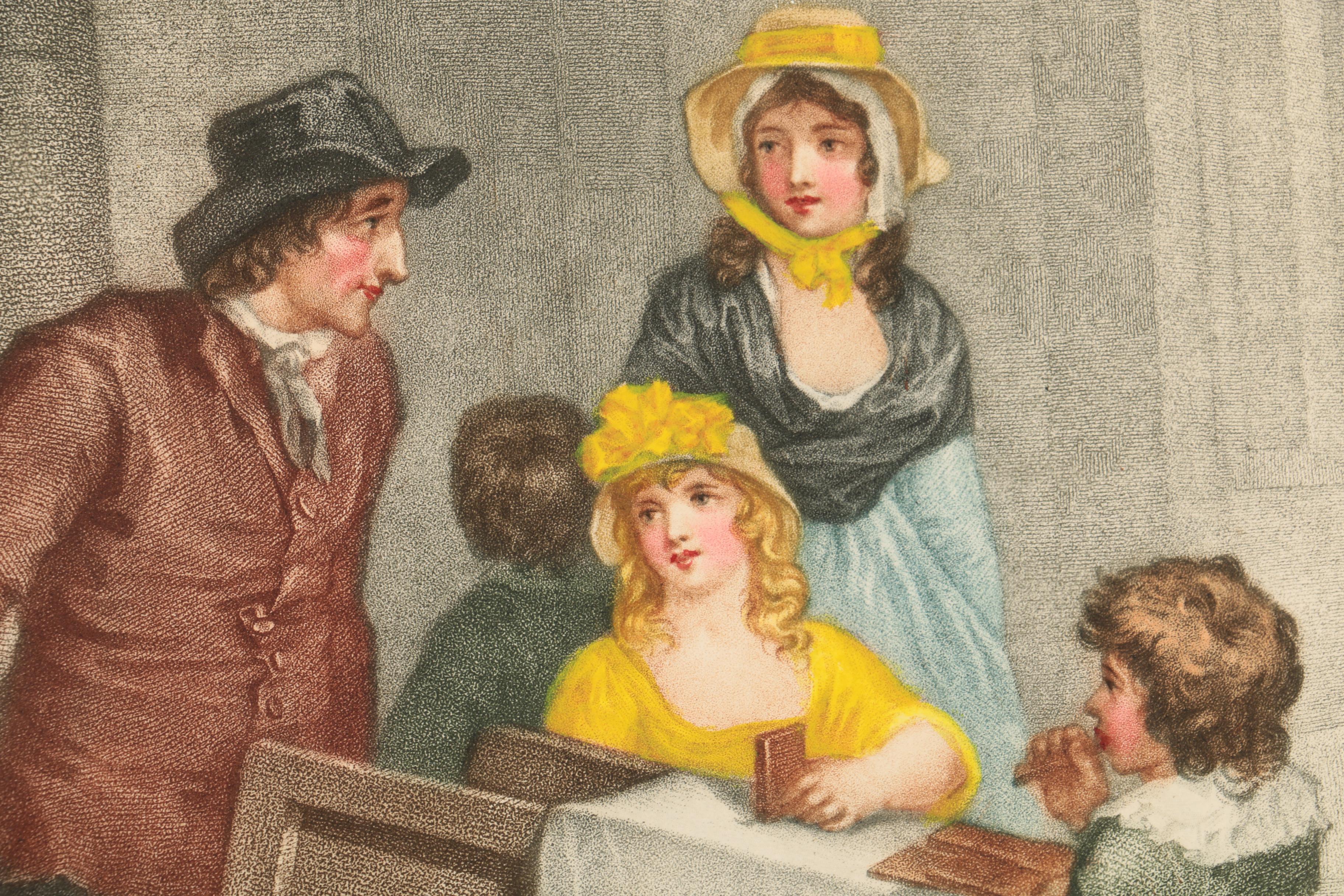 Hand Colored Engravings After Francis Wheatley's  "Cries of London" Series