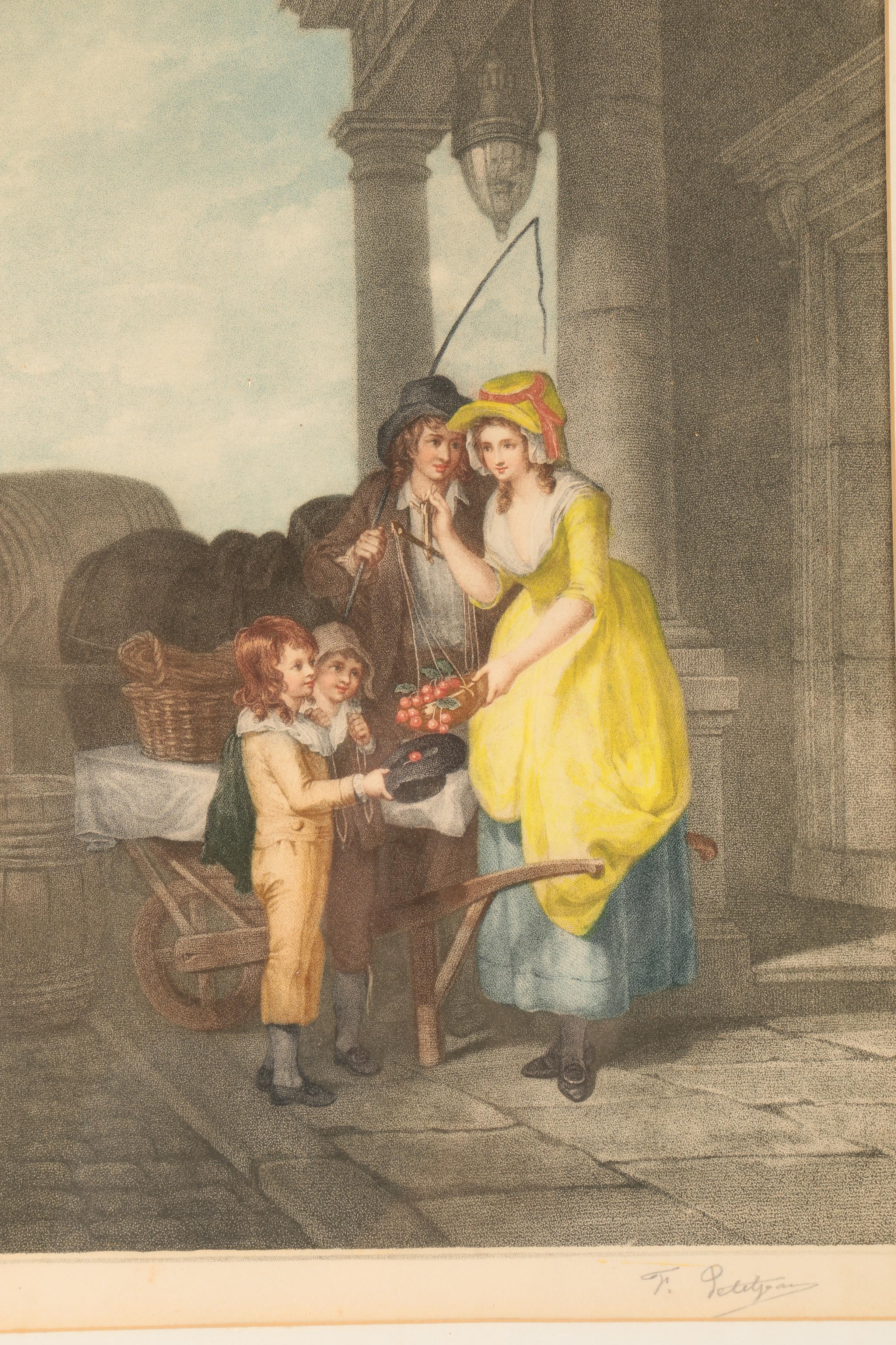 Hand Colored Engravings After Francis Wheatley's  "Cries of London" Series