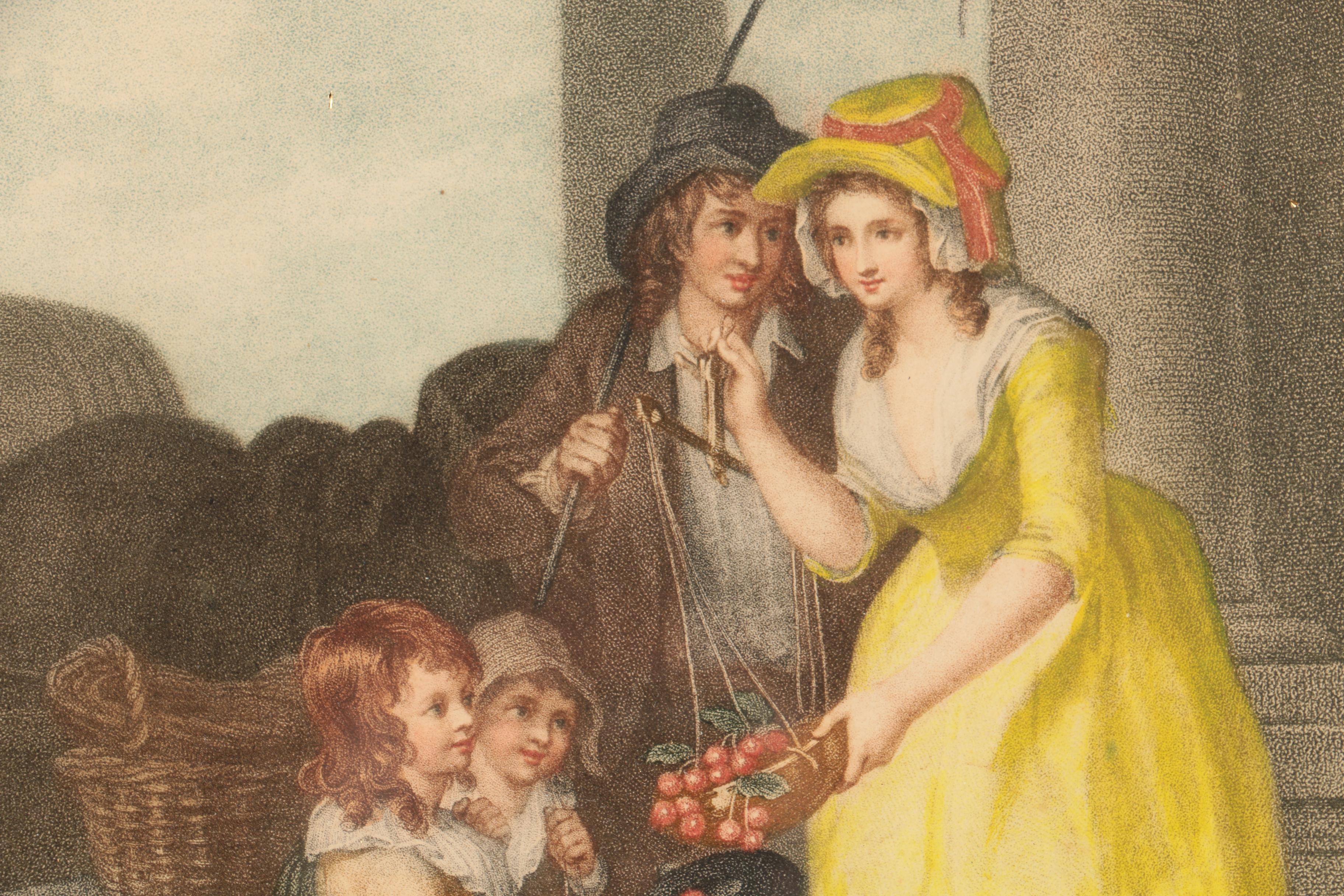 Hand Colored Engravings After Francis Wheatley's  "Cries of London" Series