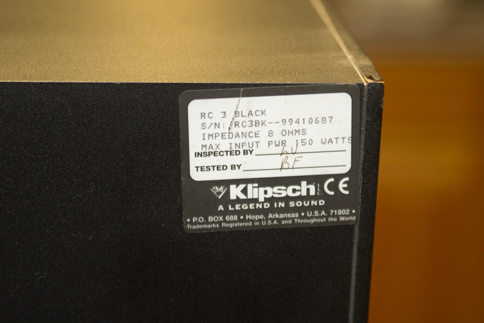 Klipsch RS-41 II Four Piece Surround Sound System