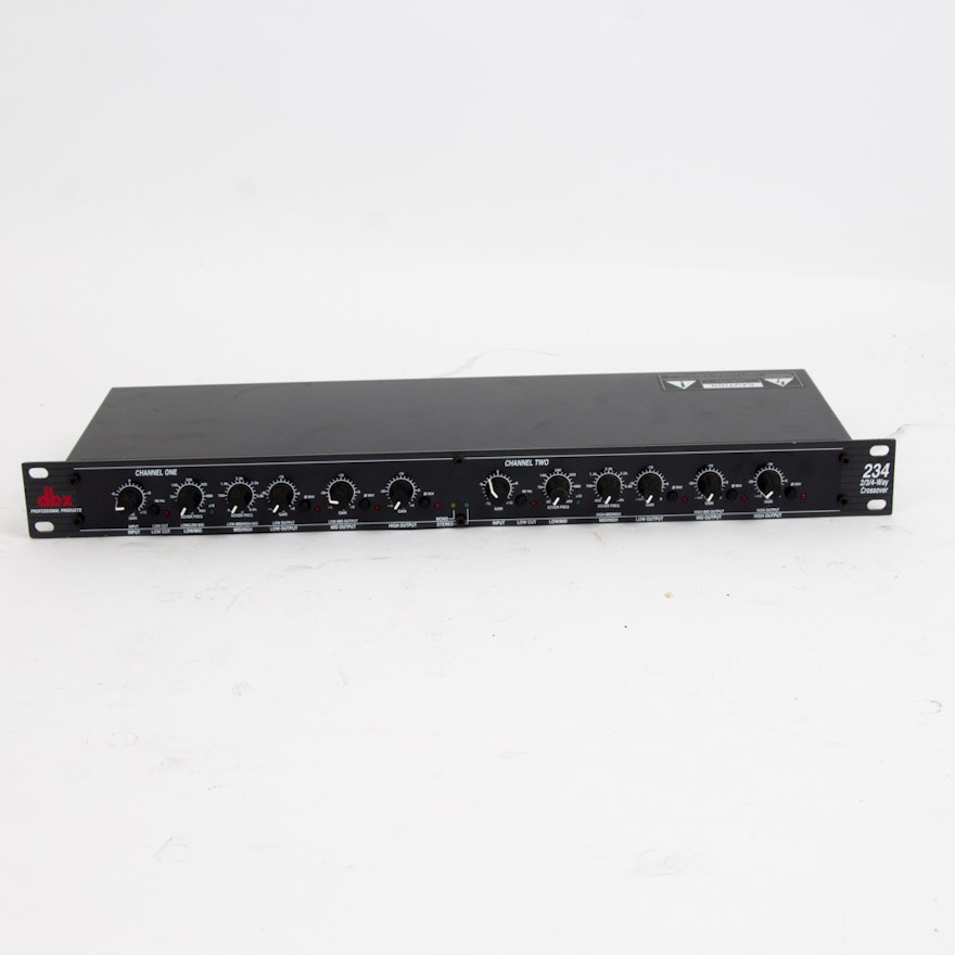 DBX 234 Stereo Mono 4-Way Crossover