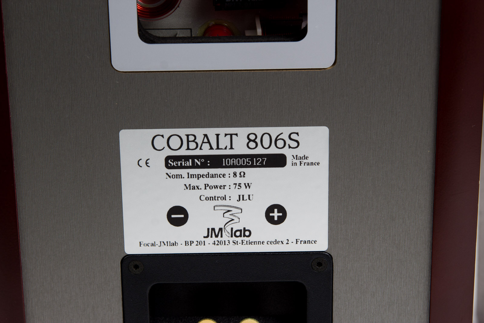 Two JM Labs/Focal Cobalt 8065 Speakers
