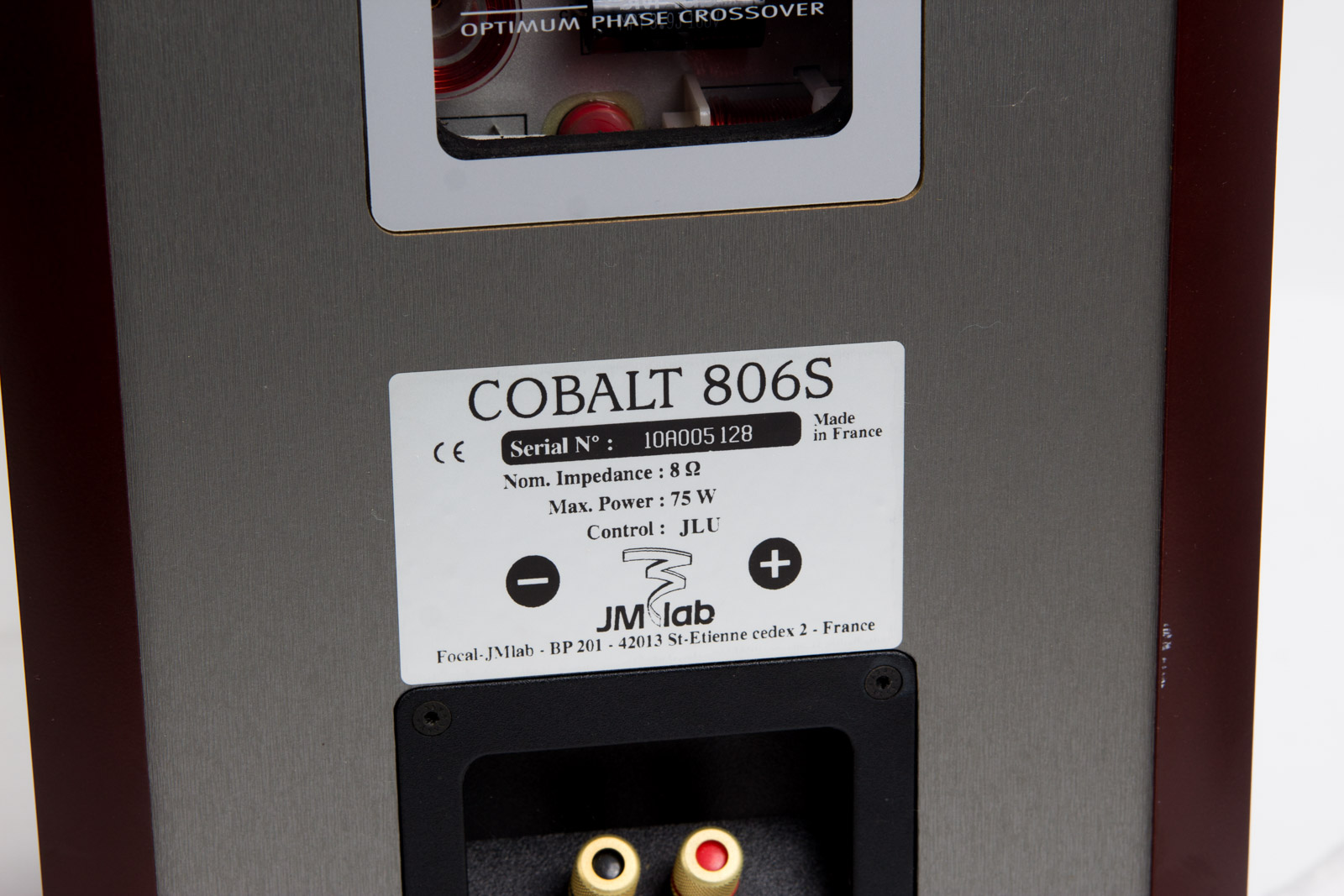 Two JM Labs/Focal Cobalt 8065 Speakers