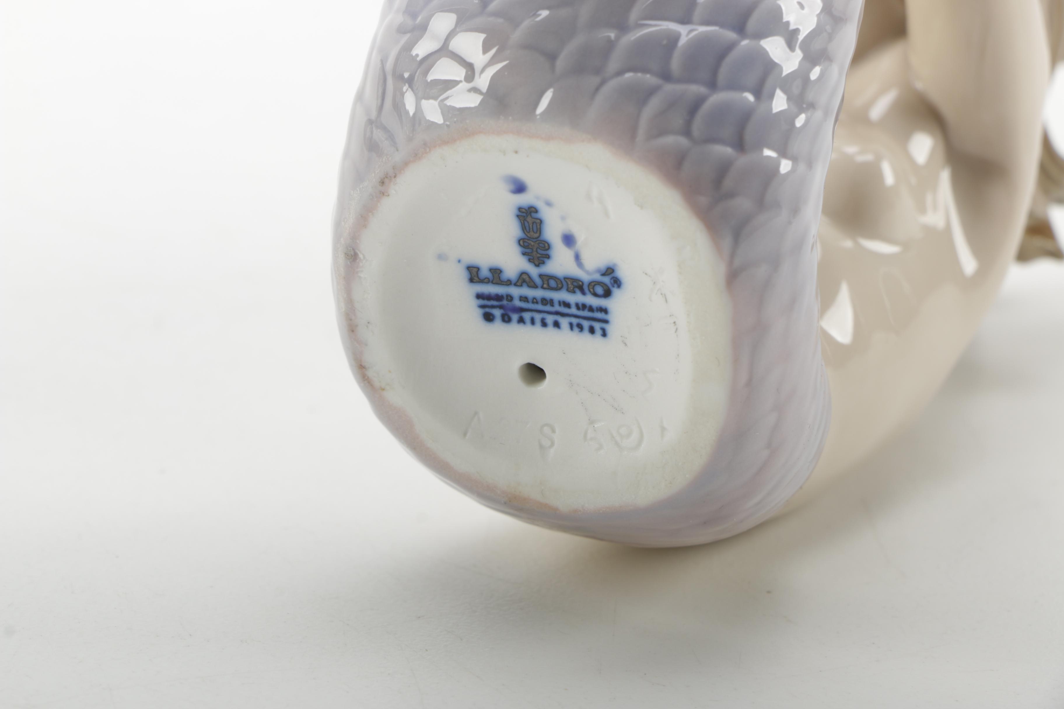 Lladró "Illusion" Porcelain Mermaid Figurine