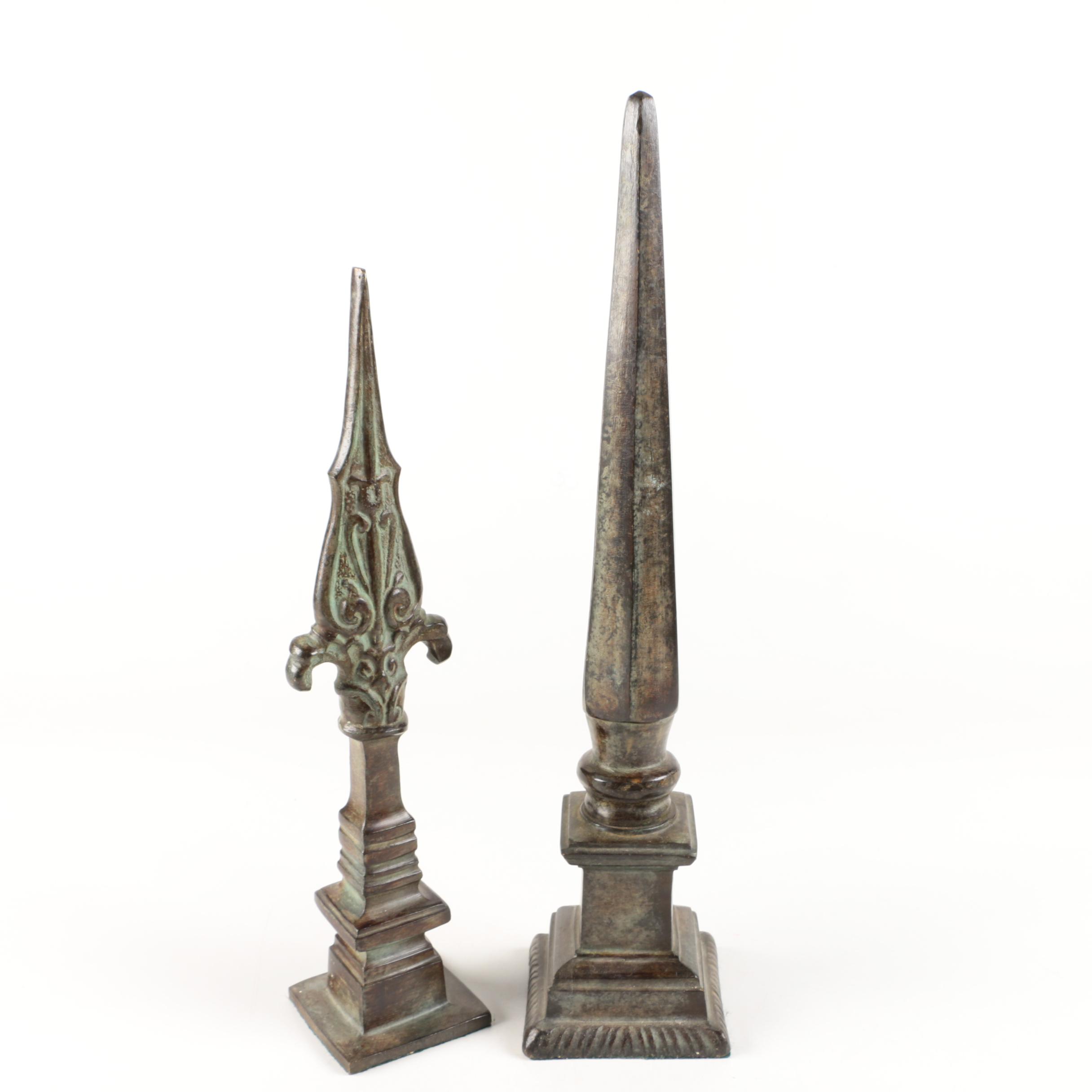 Pair of Obelisks from India