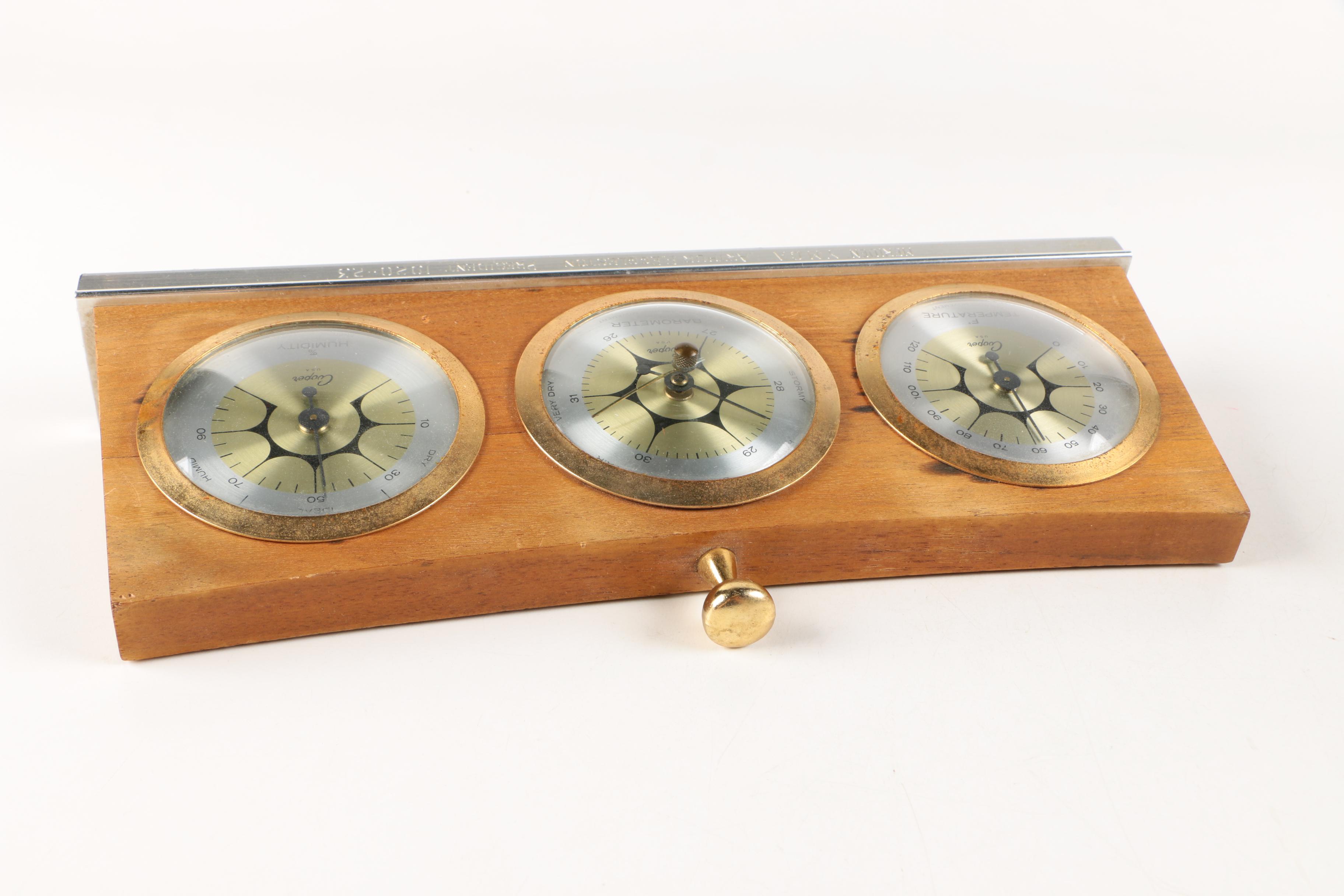 Vintage Cooper Weather Station
