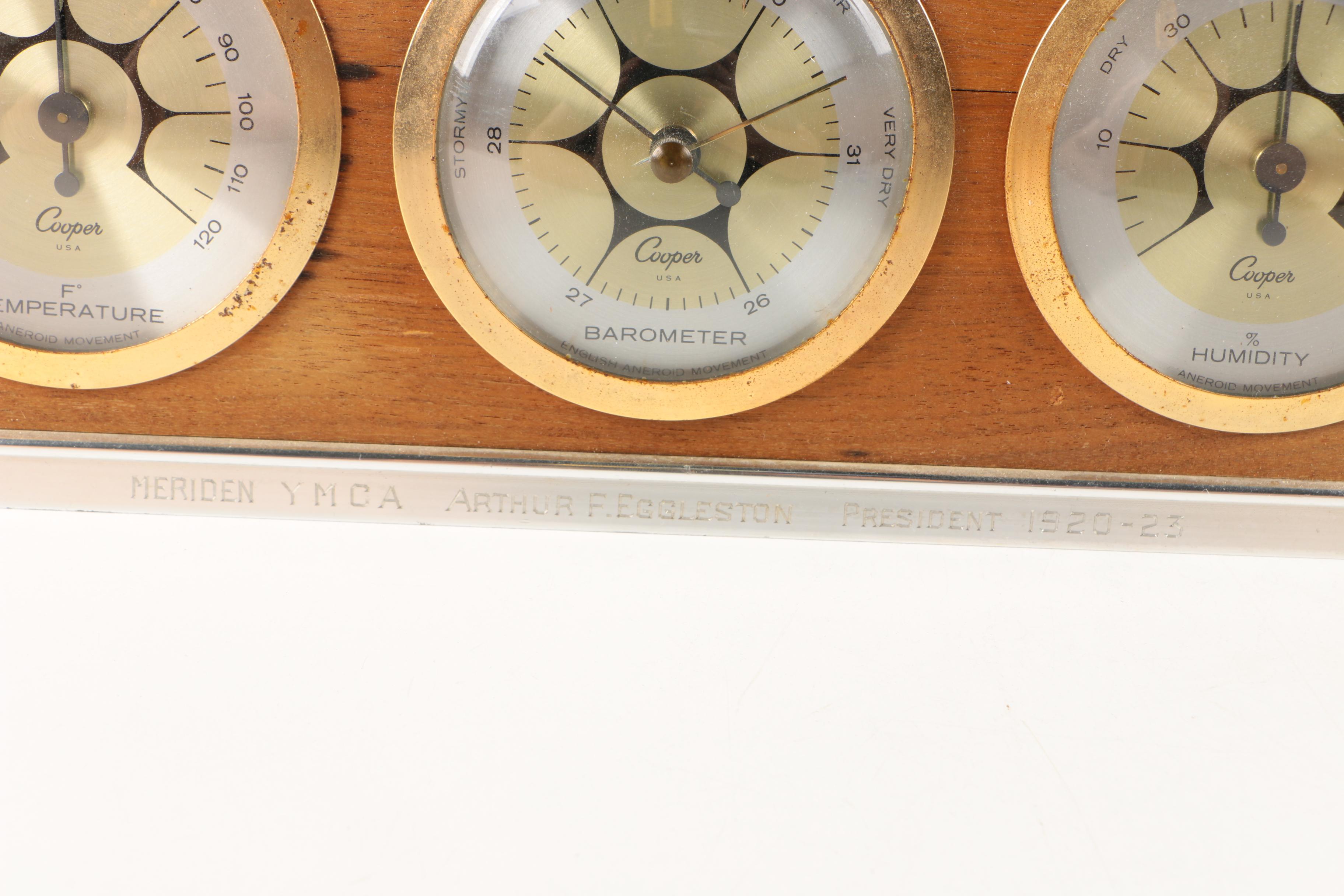 Vintage Cooper Weather Station