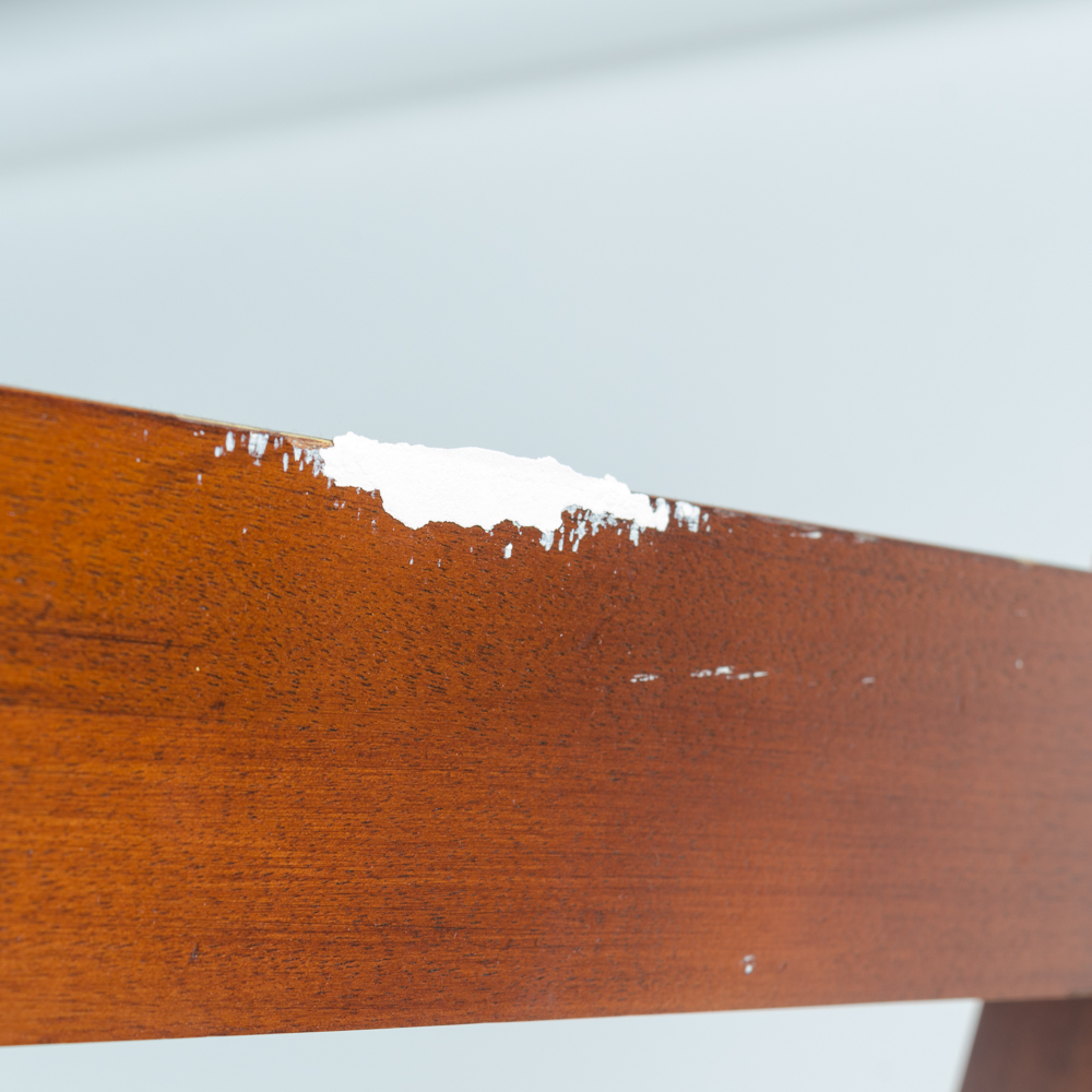 Leaning "Ladder" Shelving Unit