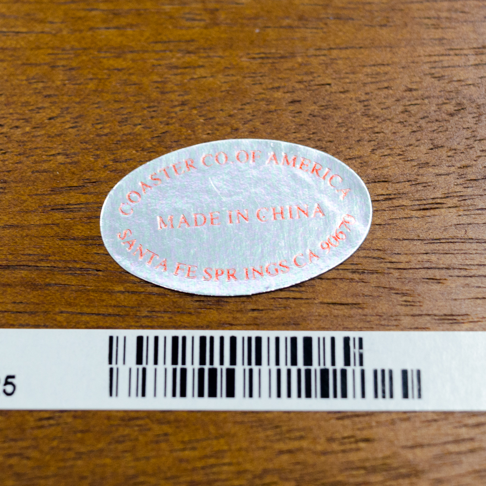 Leaning "Ladder" Shelving Unit