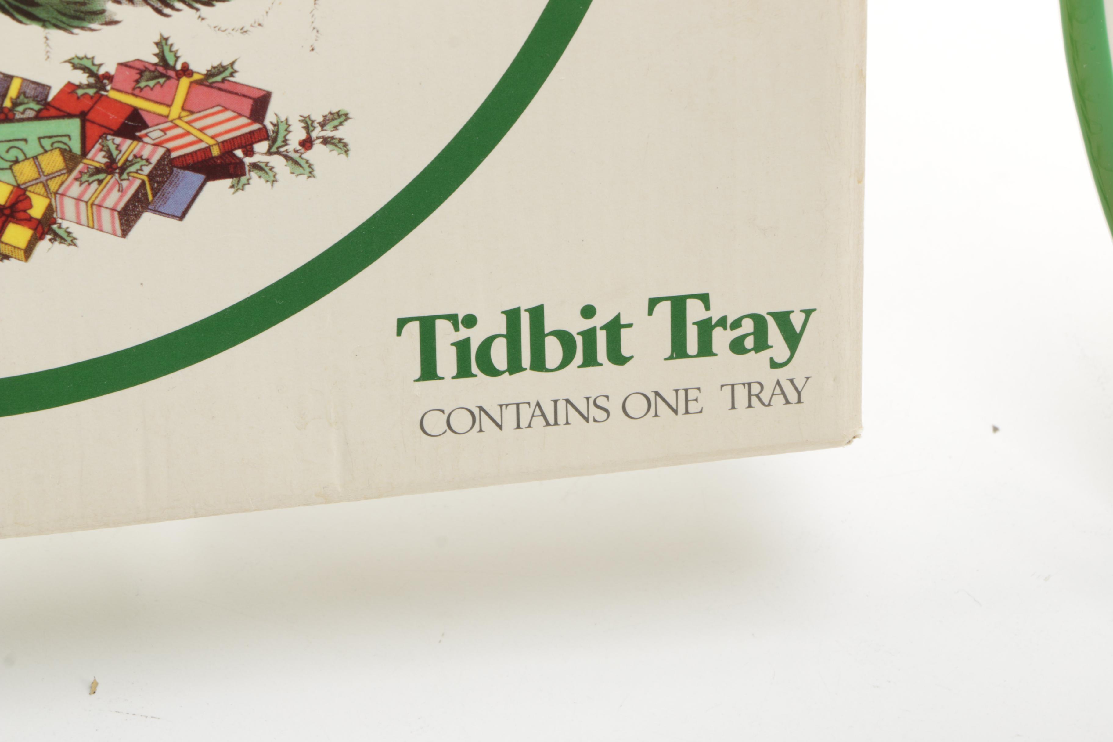 Spode 'Christmas Tree' Ceramic Serveware