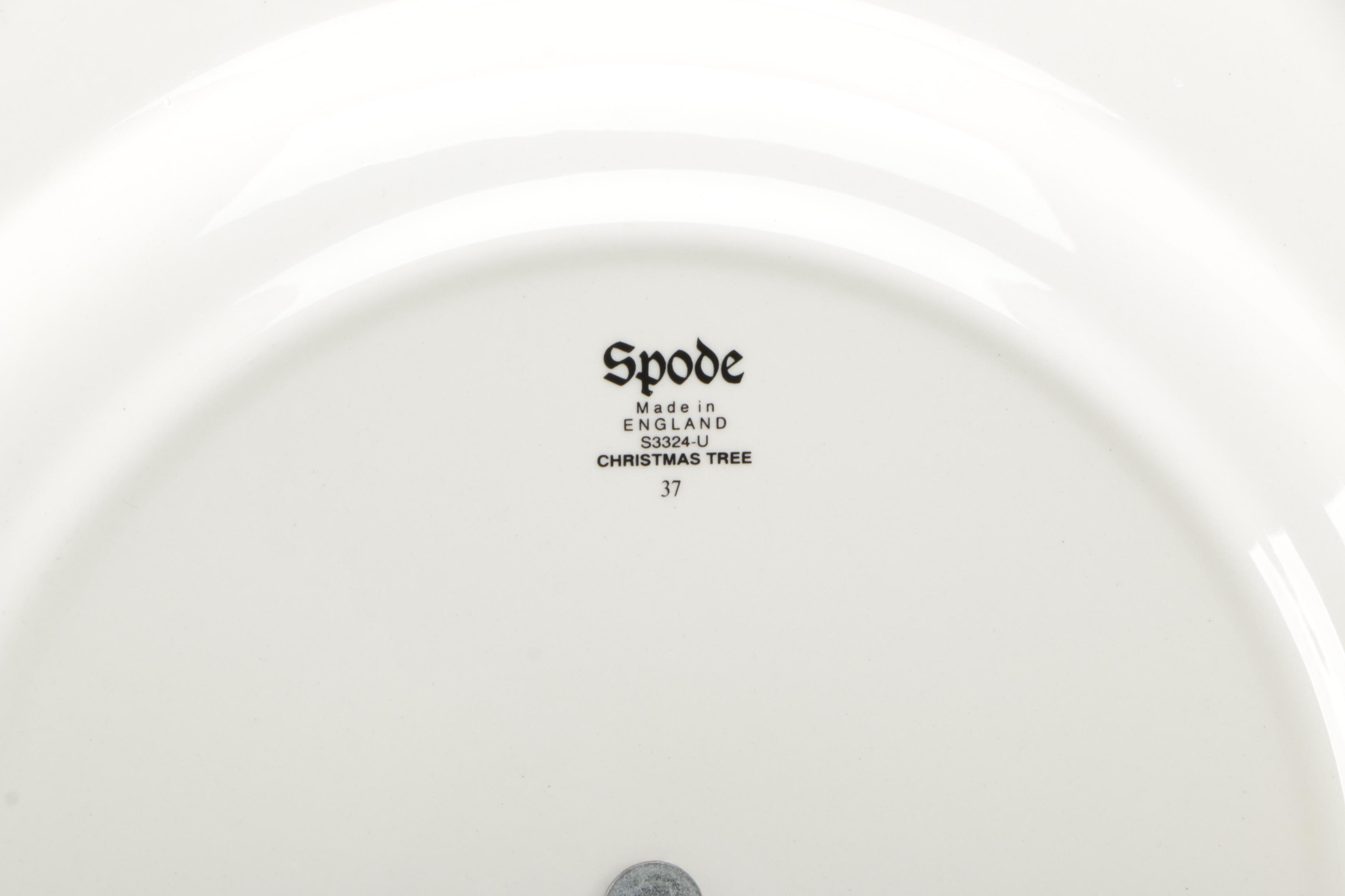 Spode 'Christmas Tree' Ceramic Serveware