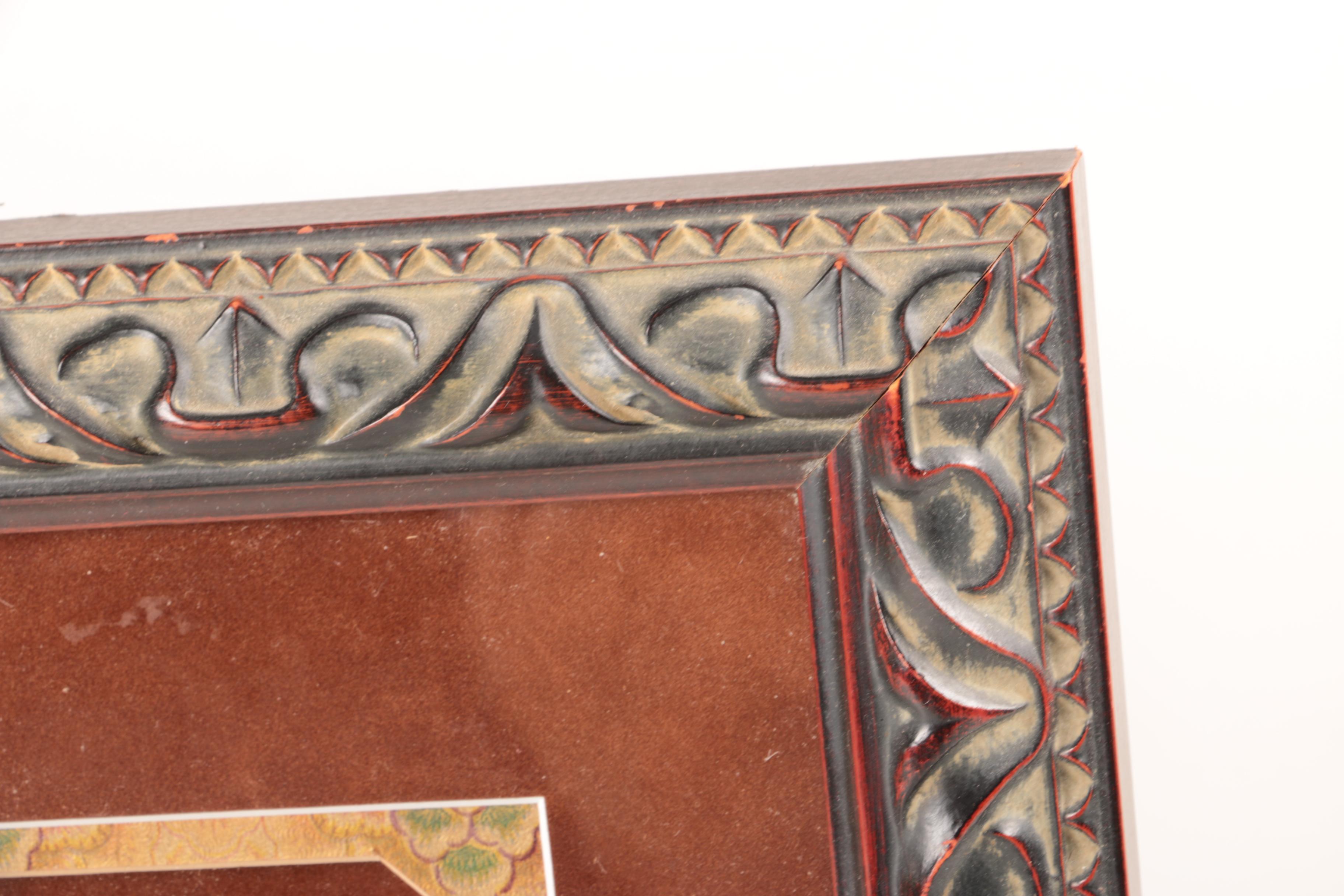 Framed U.S Marshal and Texas Ranger Badges