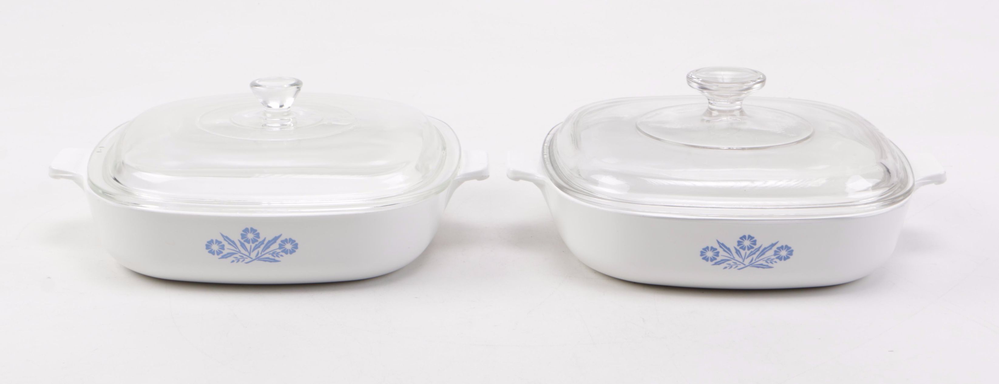 Corningware "Cornflower" Serveware and Hall "Ambiance" Crock