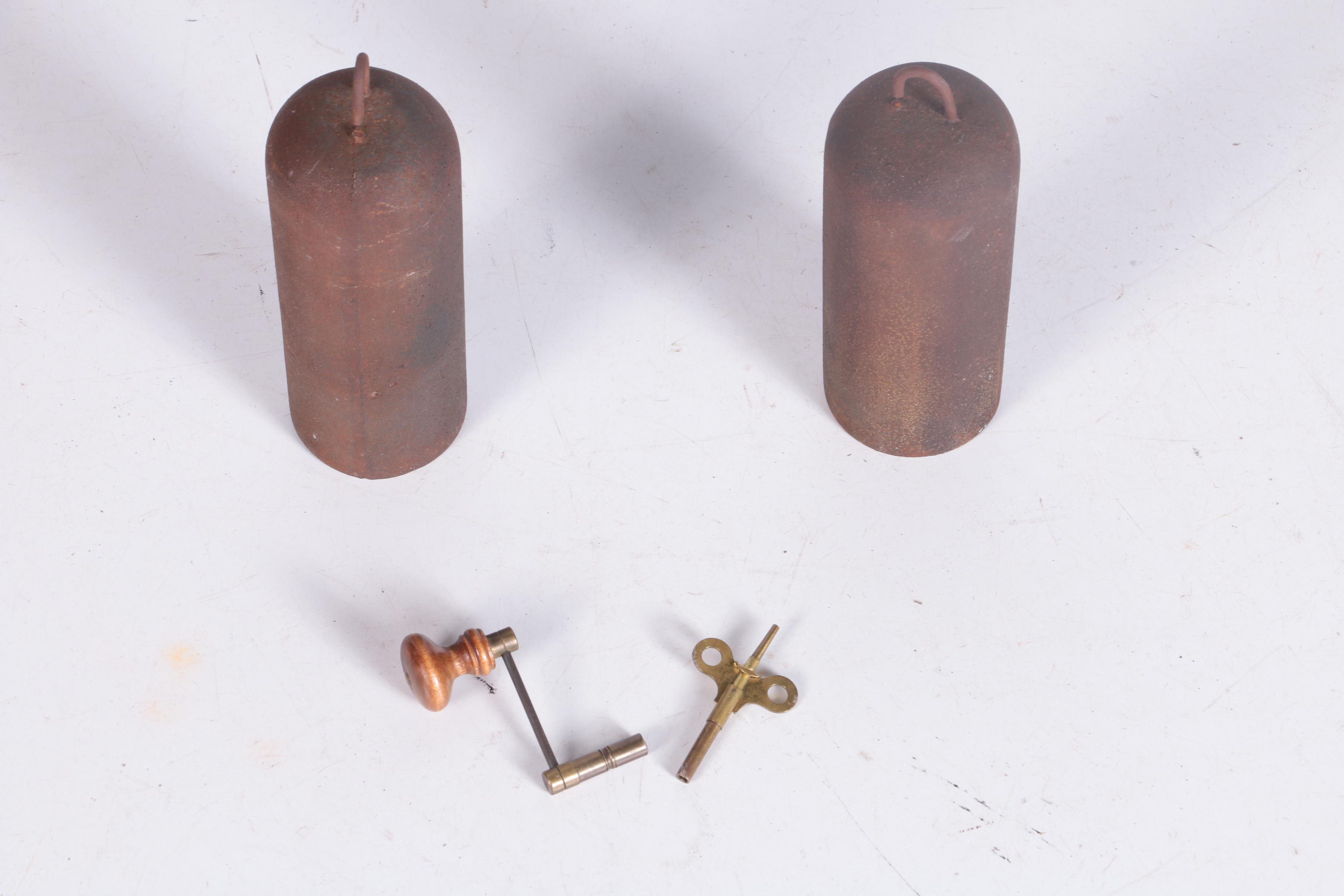 Antique and Vintage Tall Case Wood Clocks