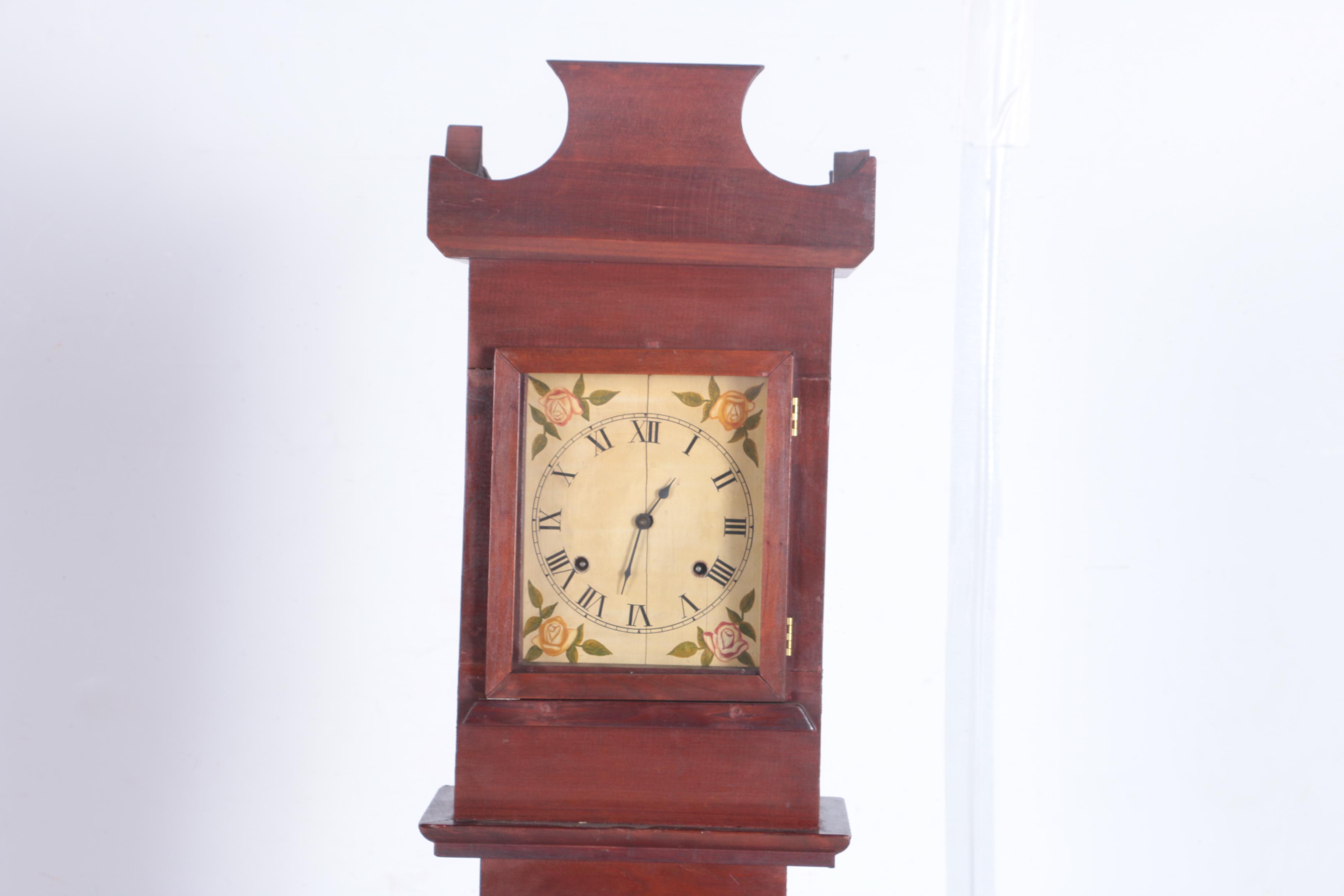 Antique and Vintage Tall Case Wood Clocks