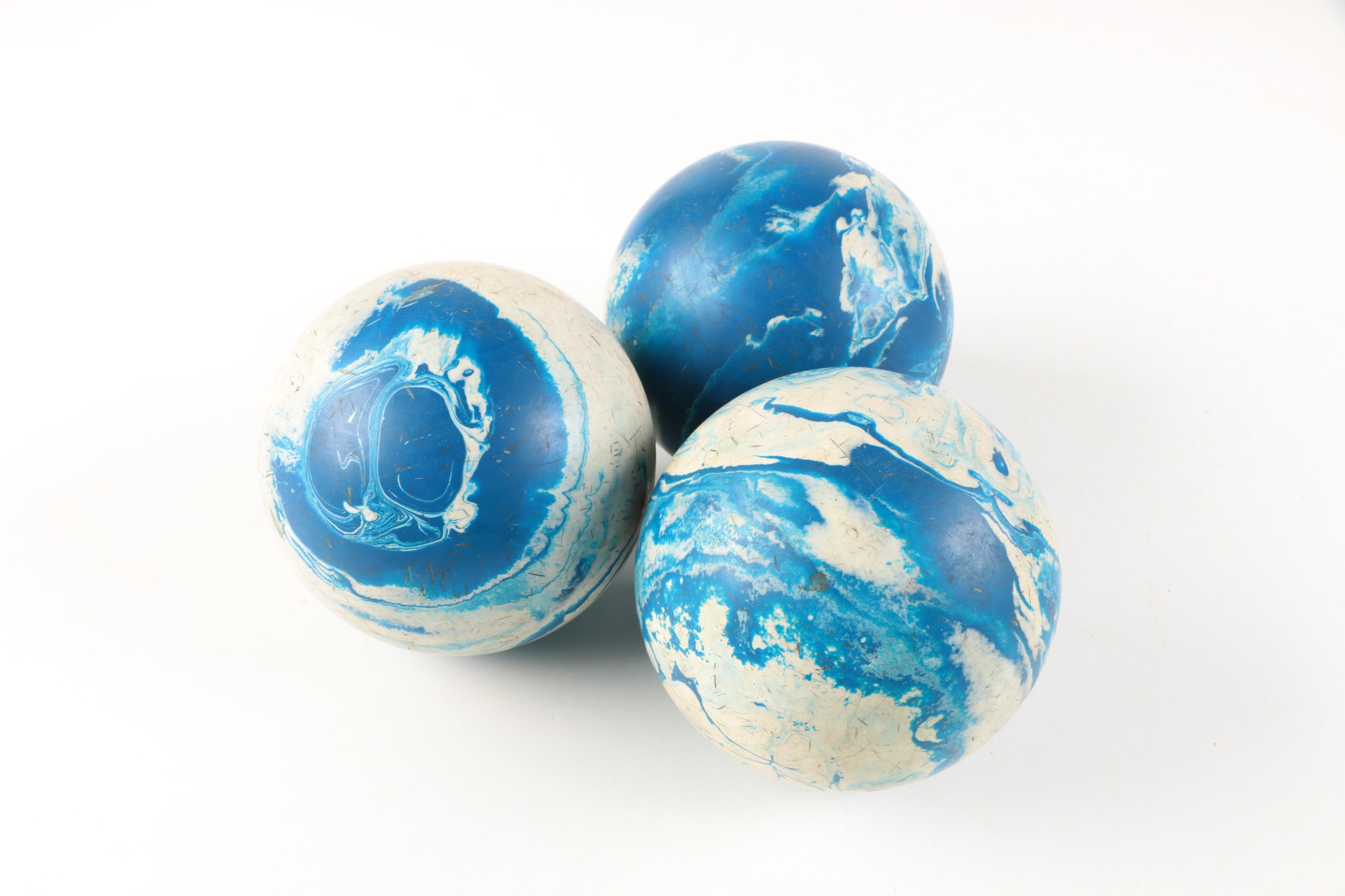 Candlepin Bowling Balls with Bag and Shoes