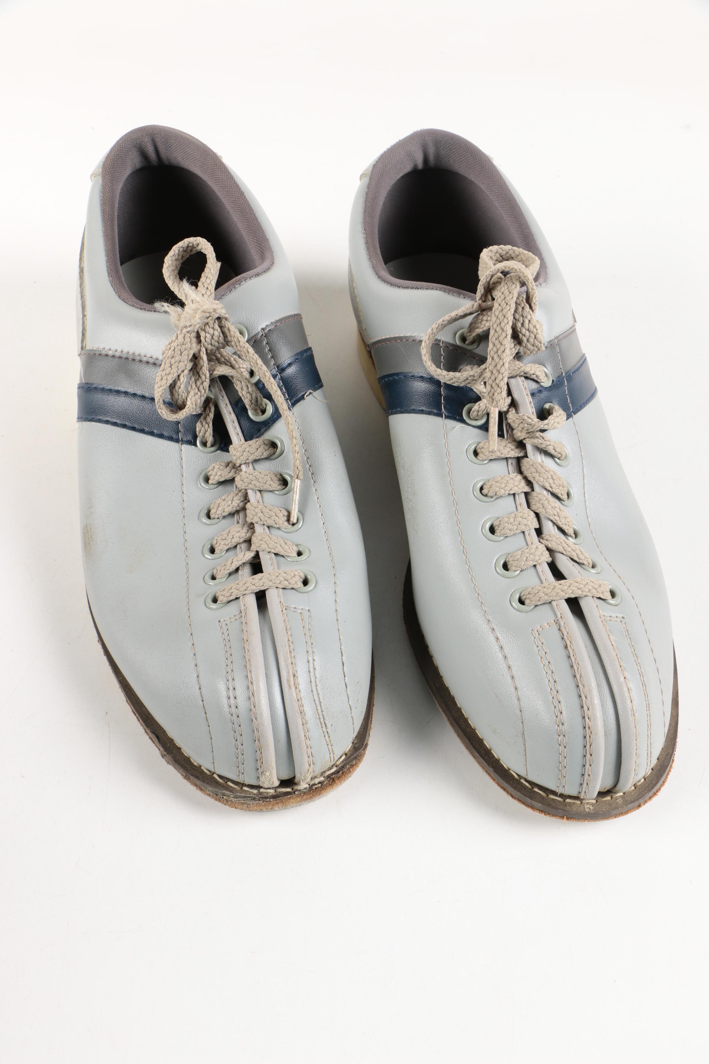 Candlepin Bowling Balls with Bag and Shoes