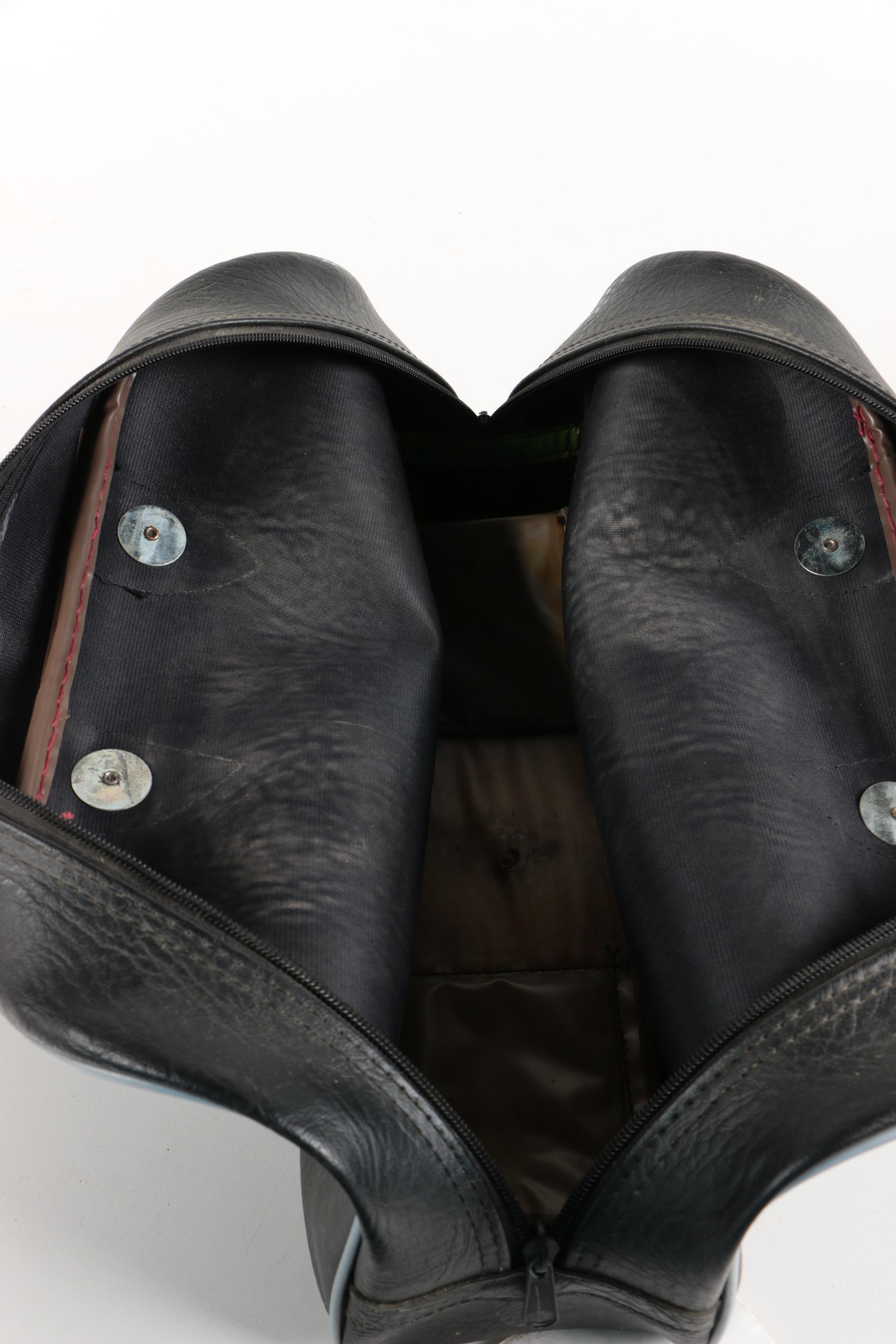 Candlepin Bowling Balls with Bag and Shoes