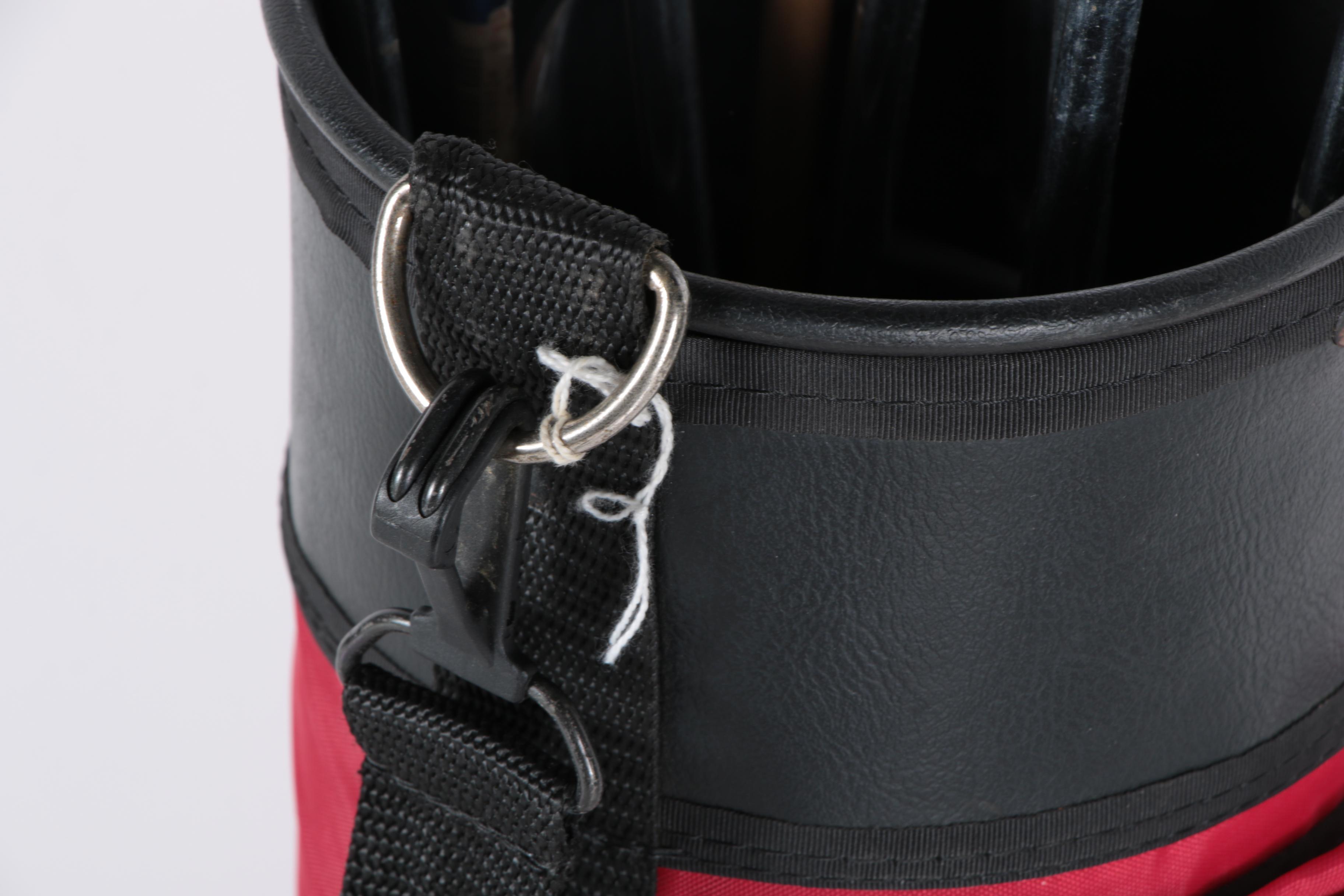 Assorted Golf Clubs with Children's Golf Bag