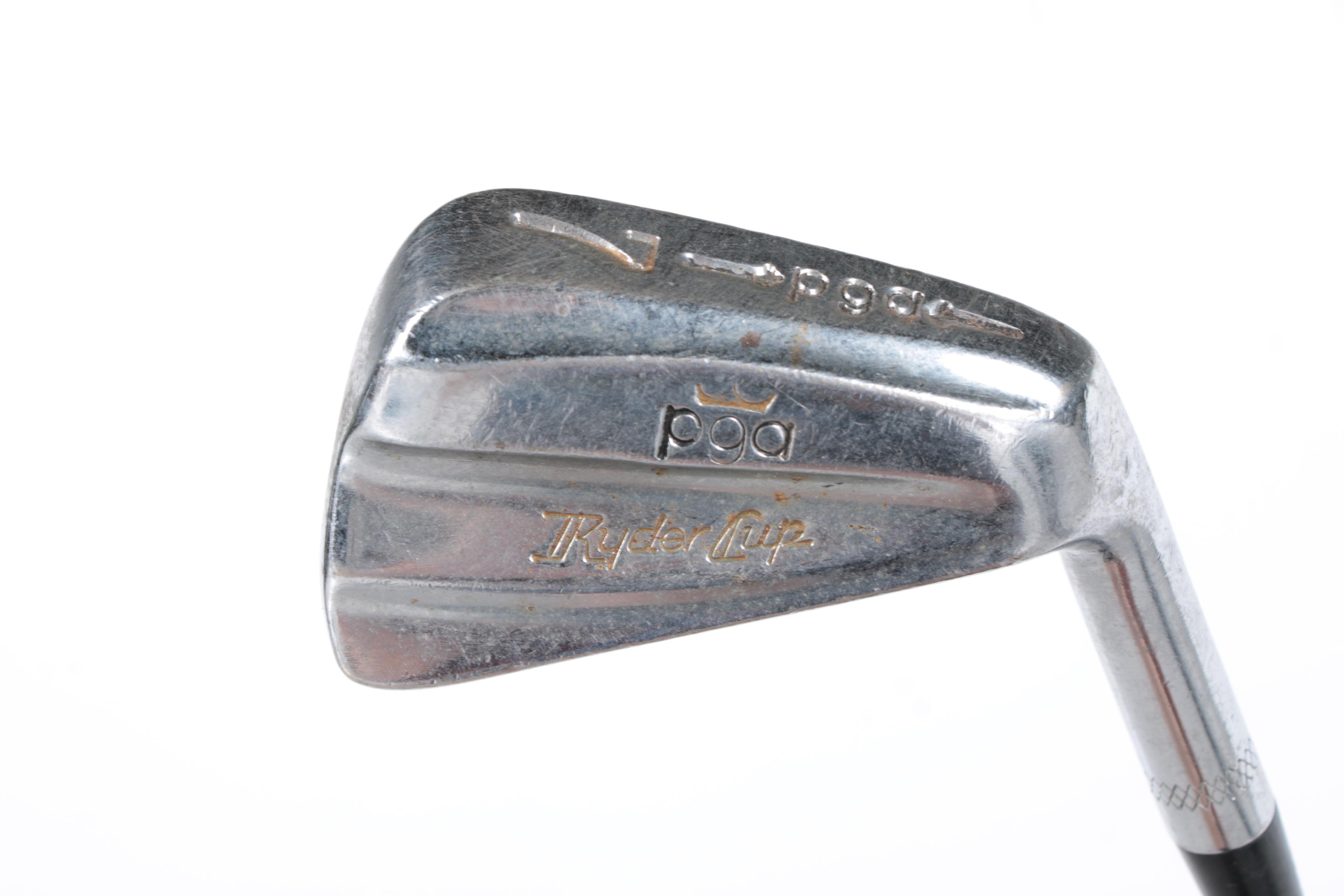 Assorted Golf Clubs with Children's Golf Bag