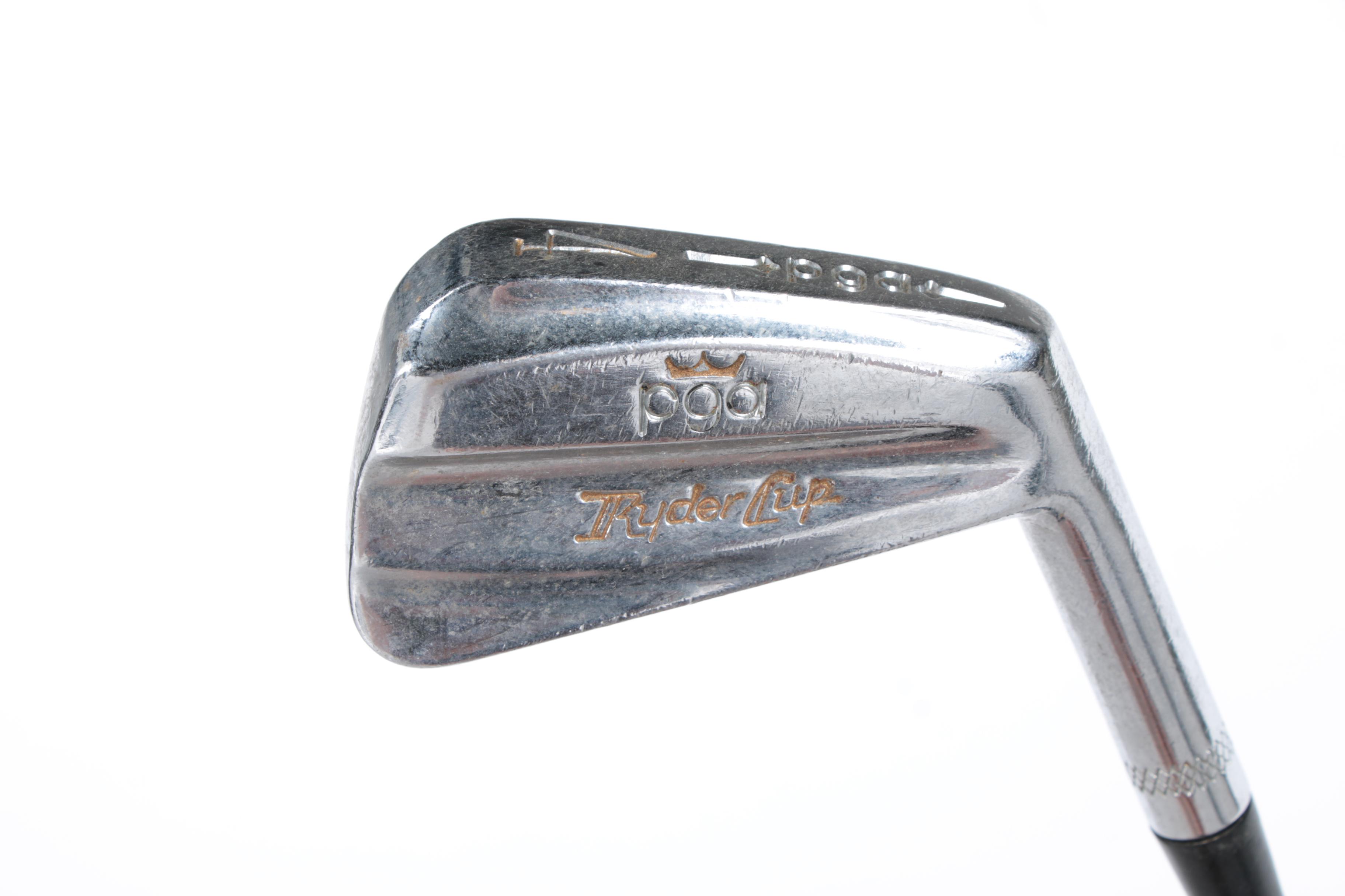 Assorted Golf Clubs with Children's Golf Bag