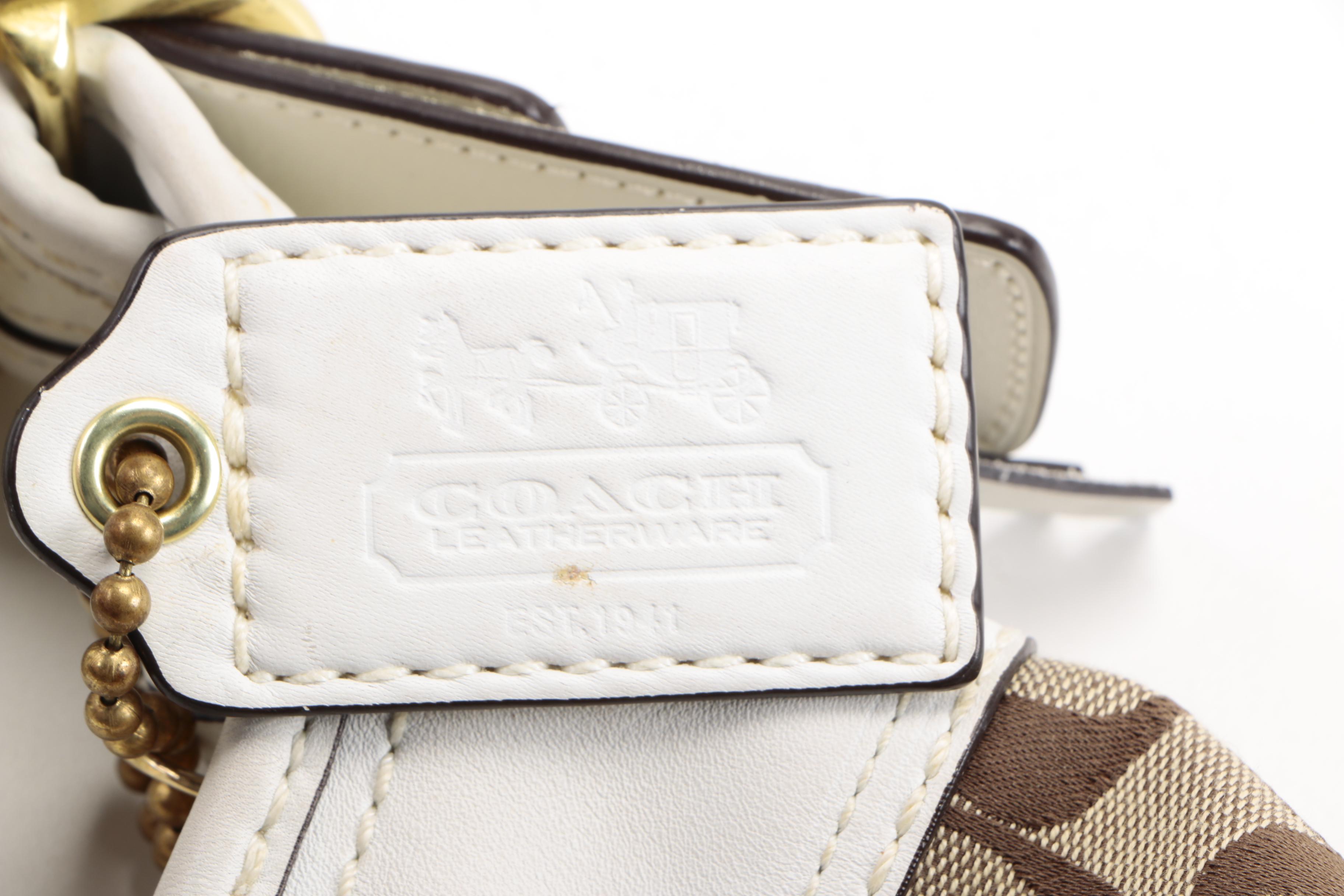 Signature Bleeker Canvas Bucket Bag by Coach