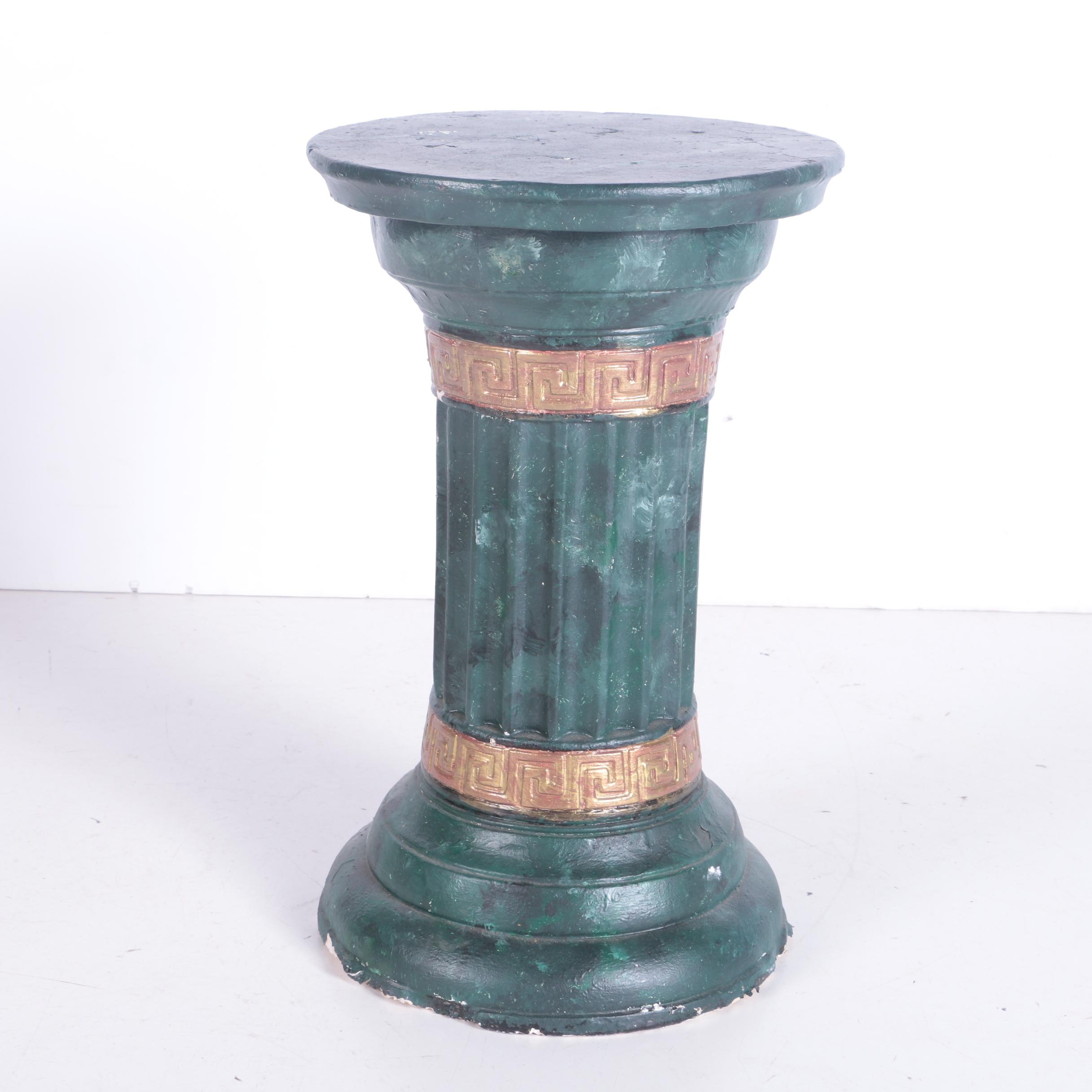 Vintage Neoclassical Style Pedestal Plant Stand