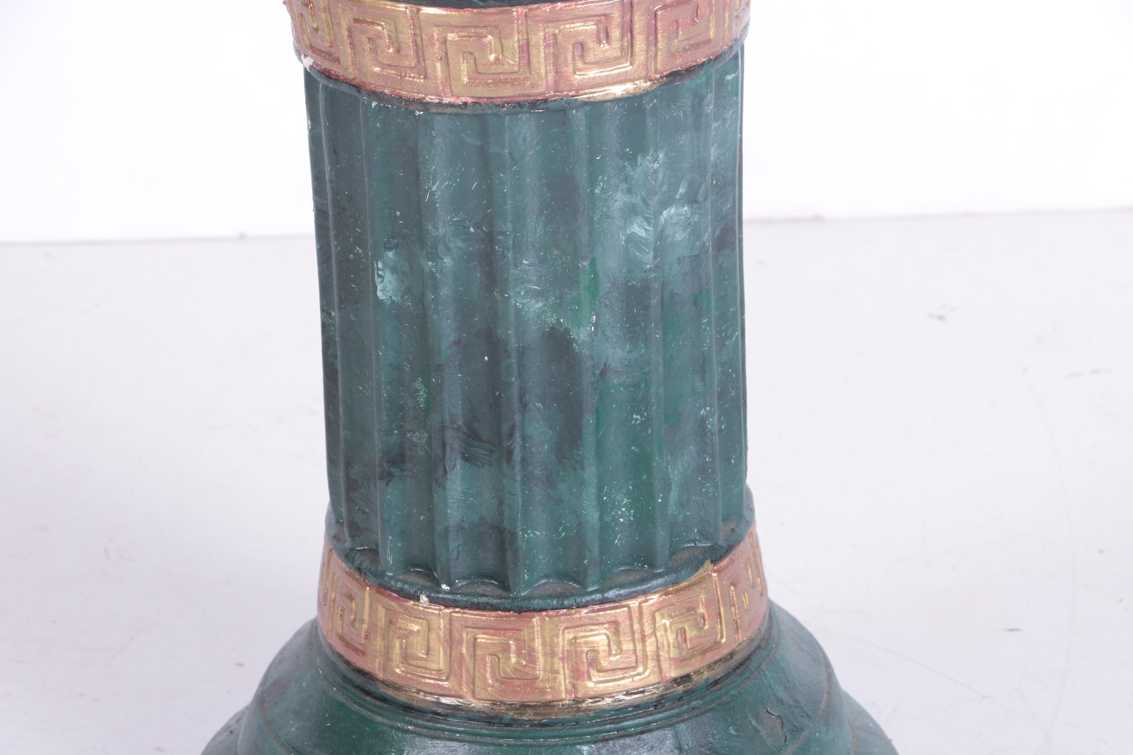 Vintage Neoclassical Style Pedestal Plant Stand