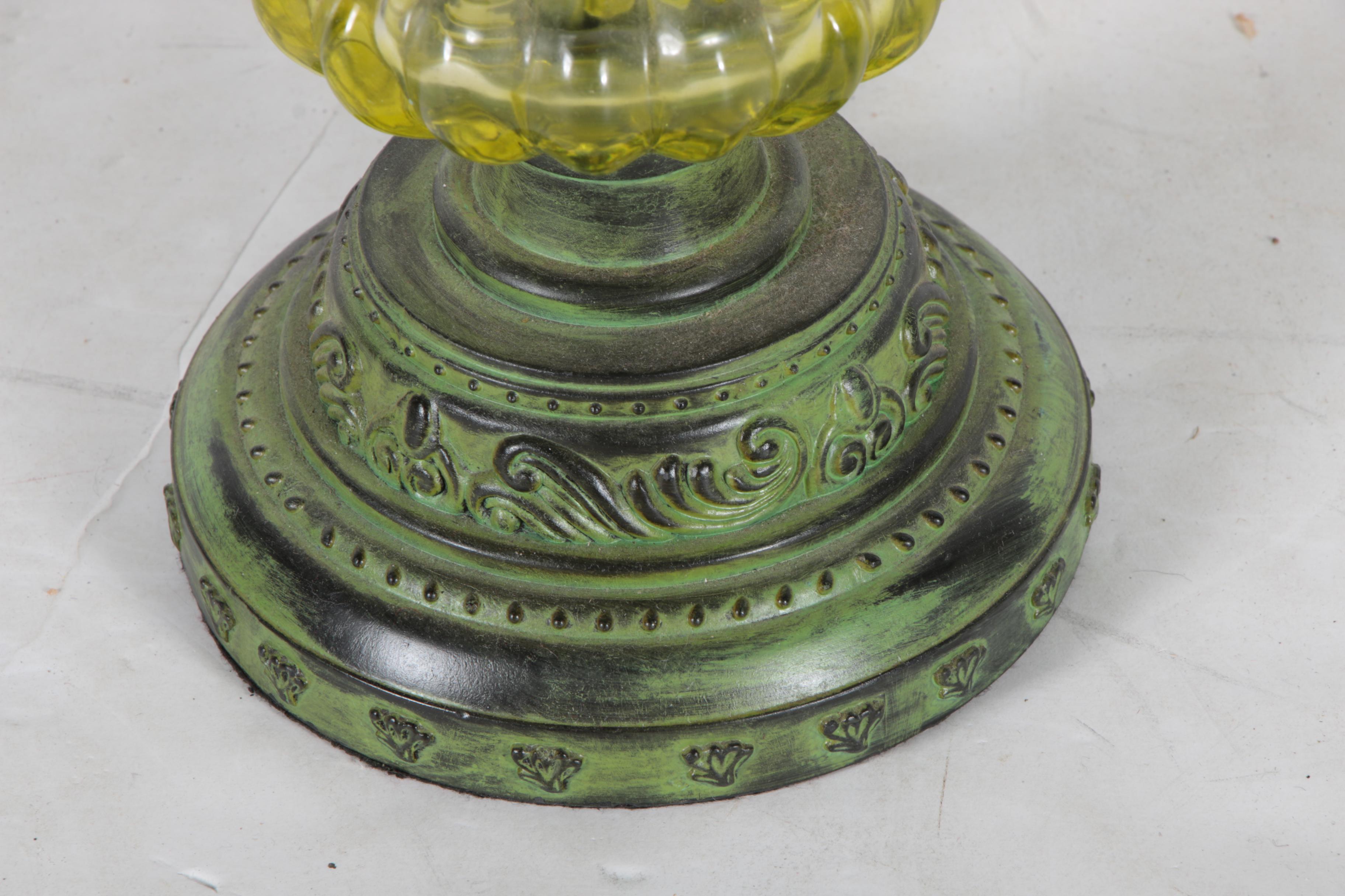 Pair of Beaded and Bedecked Table Lamps