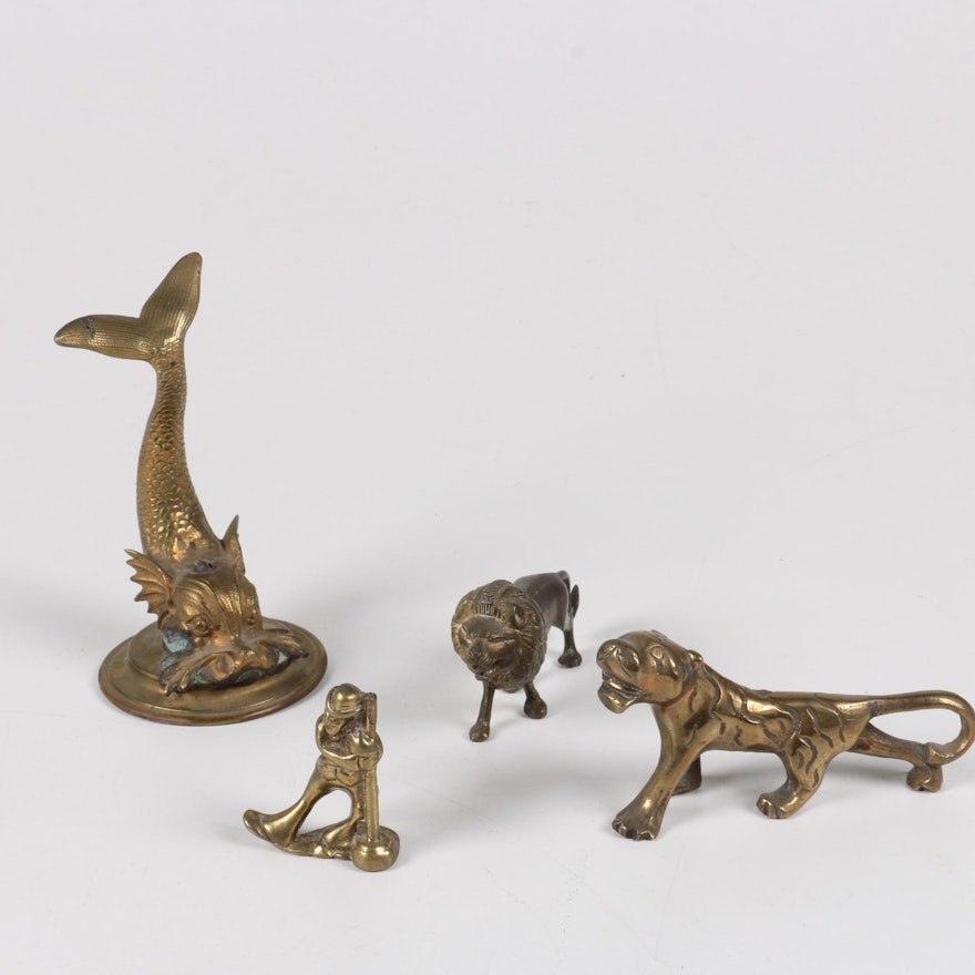 Brass Figurine Collection